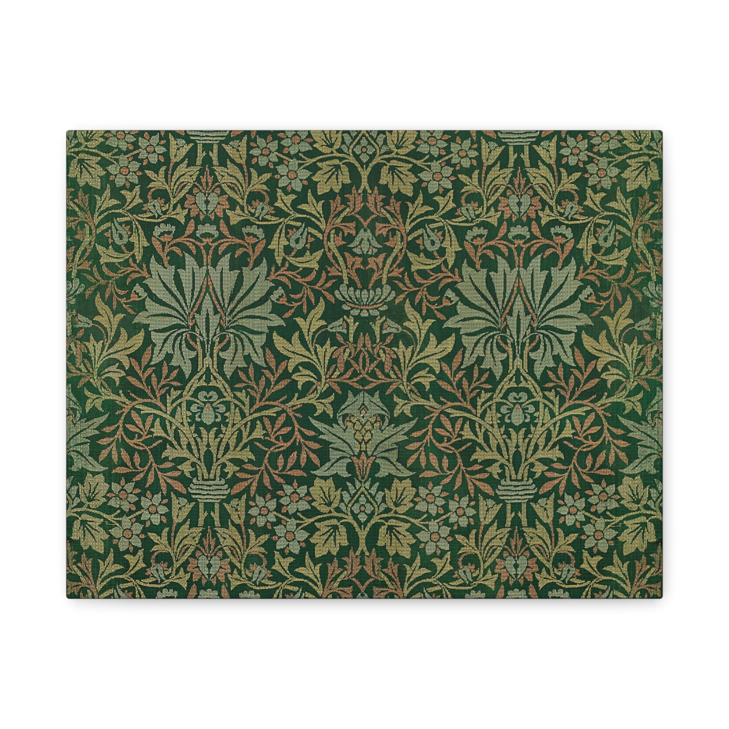 Flower Garden Canvas Wall Art Print - Multiple Sizing Options- Elegant Floral Canvas Wall Art, Botanical Decor, Home Decoration, Flower Garden by William Morris