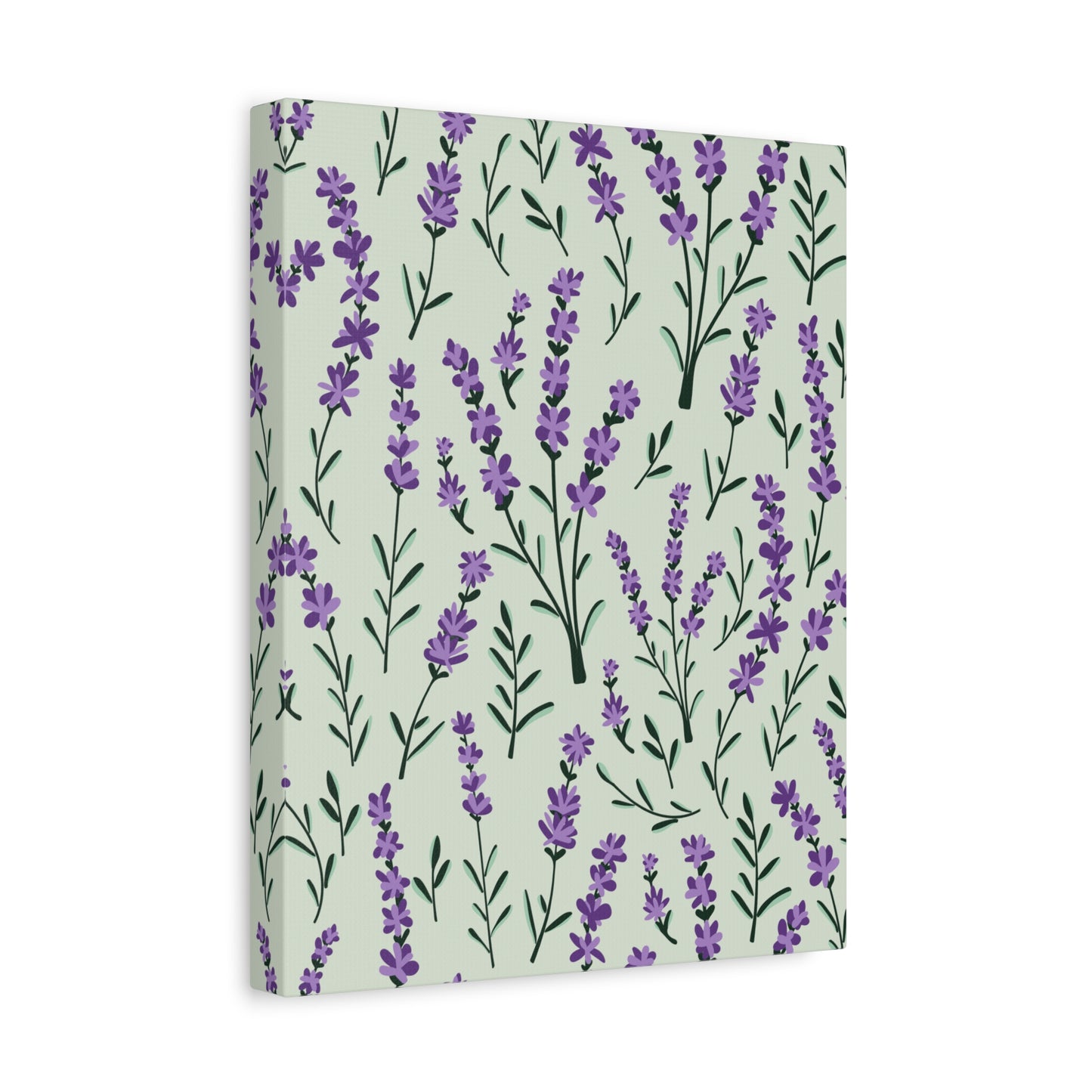 Lavender Sage Canvas Art Print - Multiple Sizing Options - Lavender Floral Canvas Wall Art, Lavender Home Decor, Gift for Her, Nature-Inspired Art