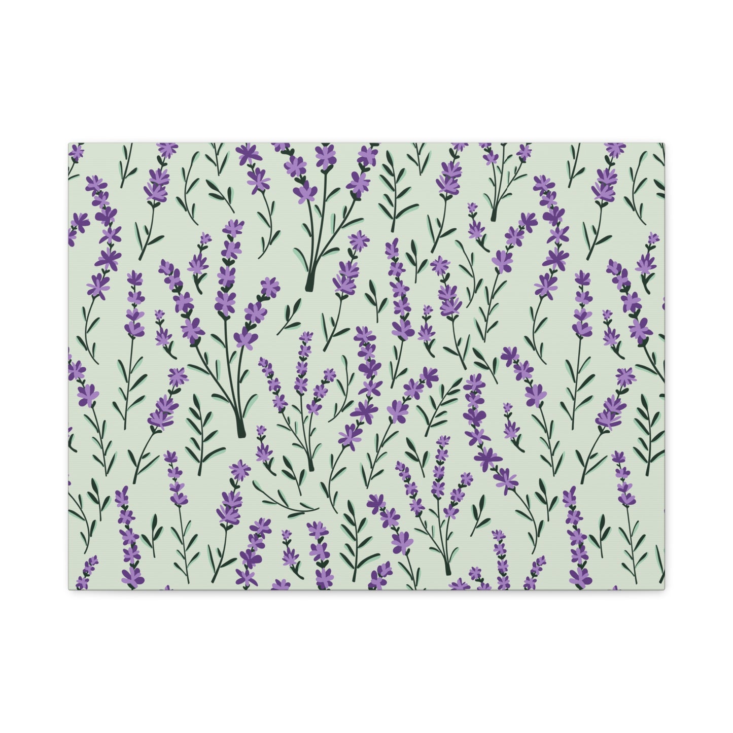 Lavender Sage Canvas Art Print - Multiple Sizing Options - Lavender Floral Canvas Wall Art, Lavender Home Decor, Gift for Her, Nature-Inspired Art