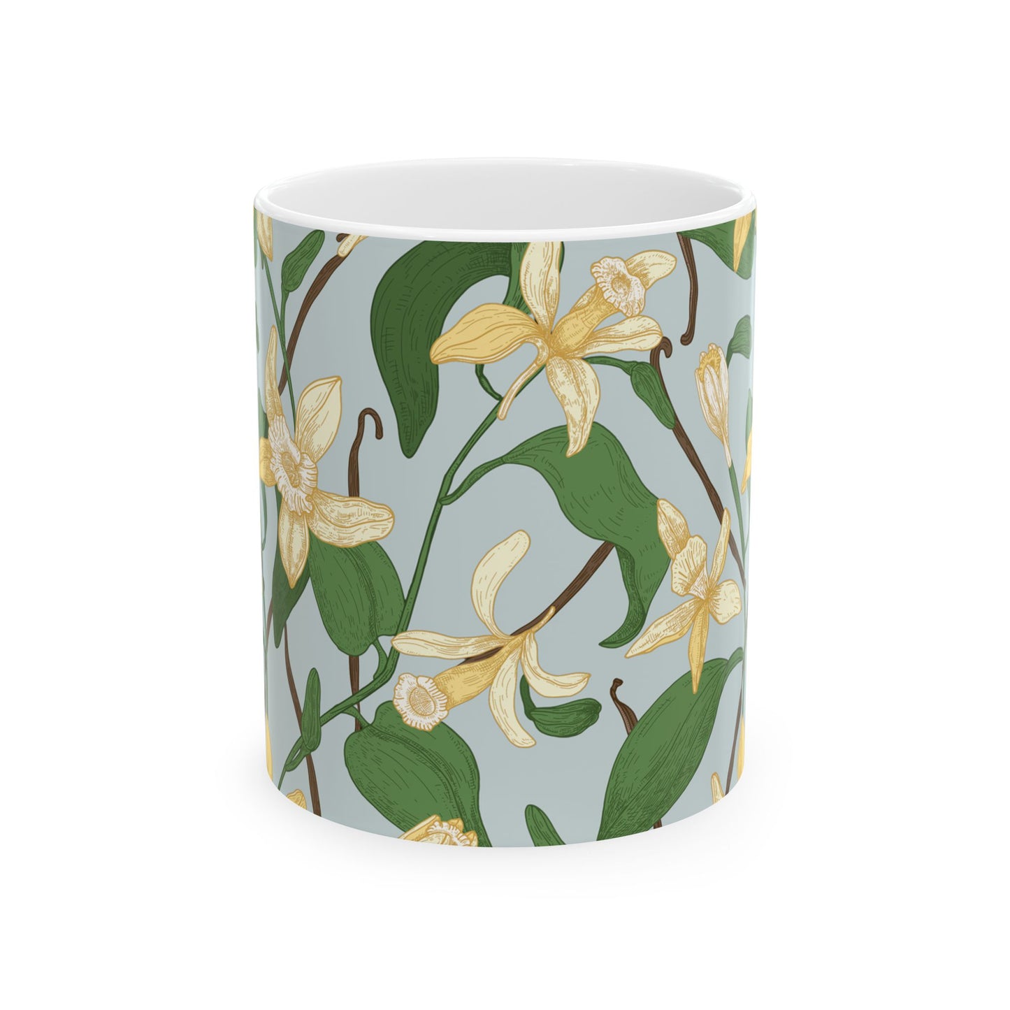 Vanilla Bean Ceramic Mug - 11 oz. & 15 oz. options
