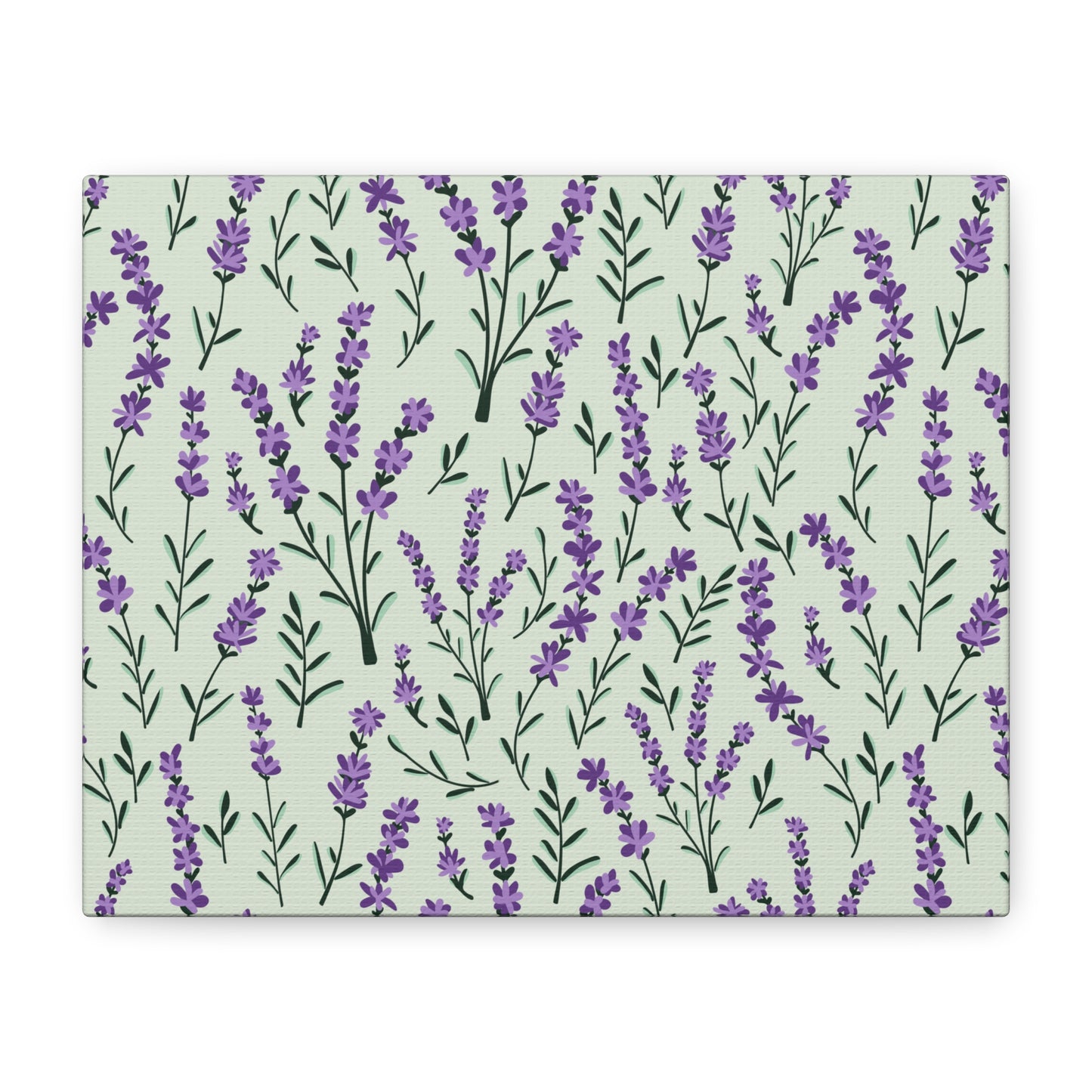 Lavender Sage Canvas Art Print - Multiple Sizing Options - Lavender Floral Canvas Wall Art, Lavender Home Decor, Gift for Her, Nature-Inspired Art