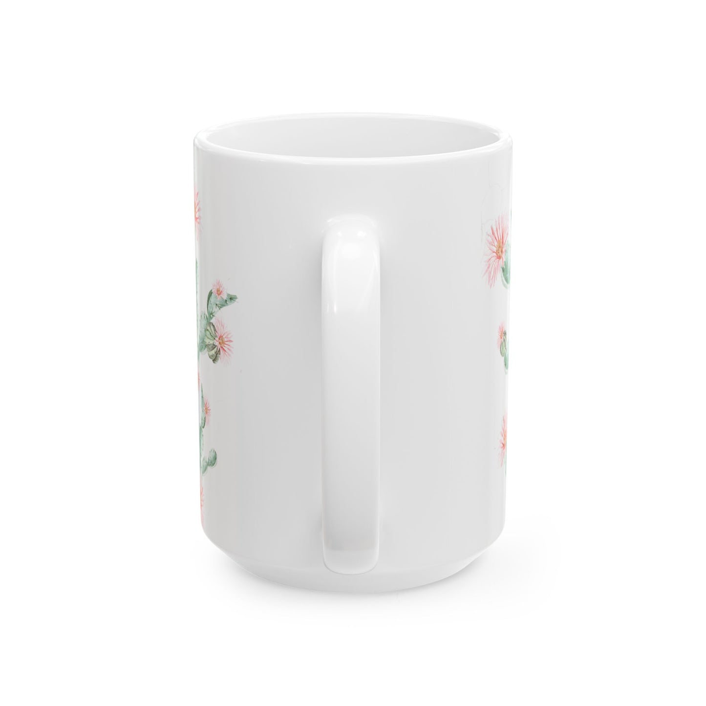 Cactus Flower Ceramic Mug - 11 oz. & 15 oz. options