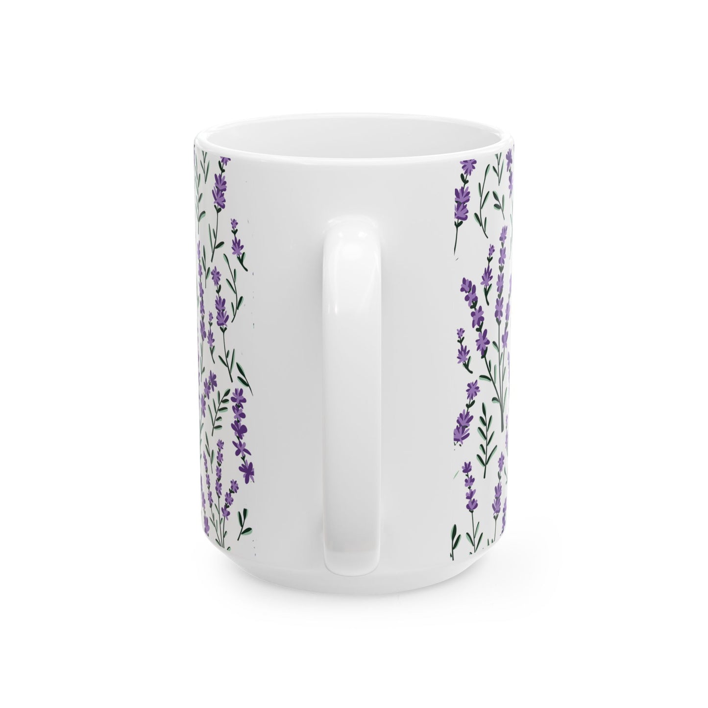 Lavender Ceramic Mug - 11 oz. & 15 oz. options