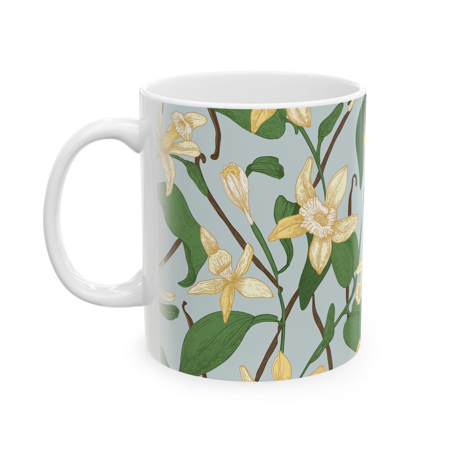 Vanilla Bean Ceramic Mug - 11 oz. & 15 oz. options