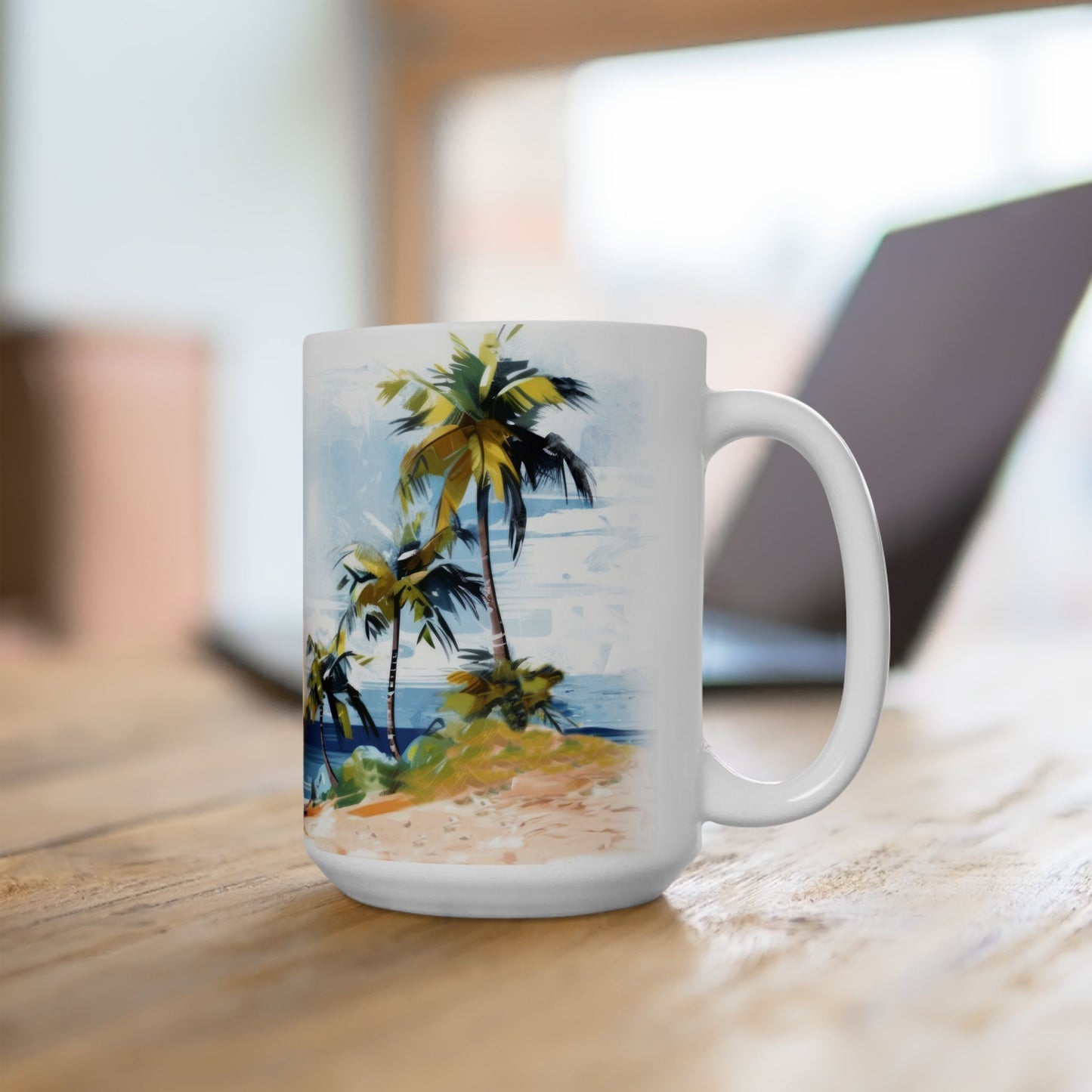 Tropical Retreat Ceramic Mug - 11 oz. & 15 oz. options