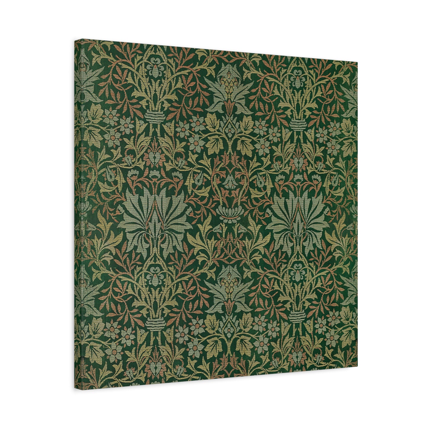 Flower Garden Canvas Wall Art Print - Multiple Sizing Options- Elegant Floral Canvas Wall Art, Botanical Decor, Home Decoration, Flower Garden by William Morris