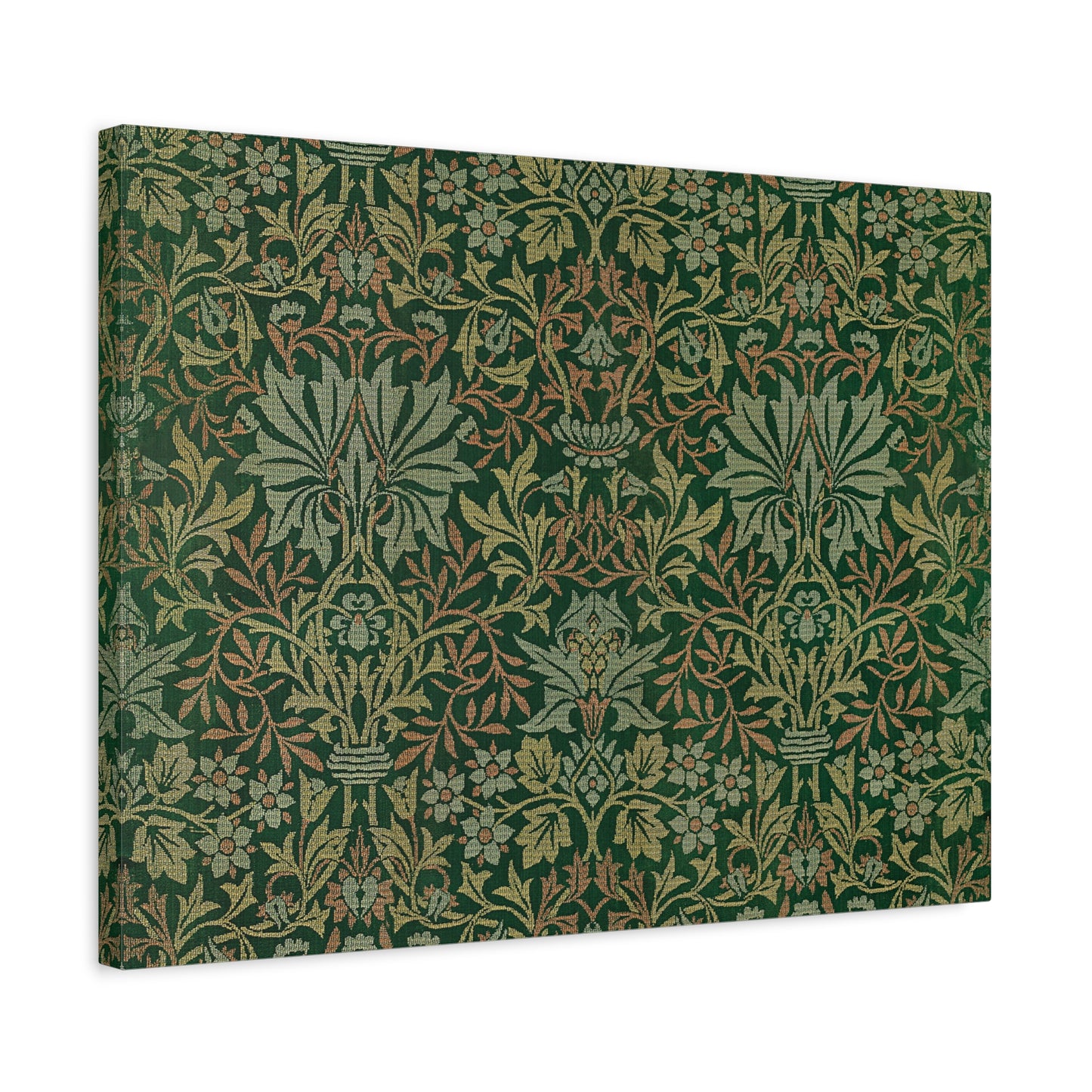 Flower Garden Canvas Wall Art Print - Multiple Sizing Options- Elegant Floral Canvas Wall Art, Botanical Decor, Home Decoration, Flower Garden by William Morris