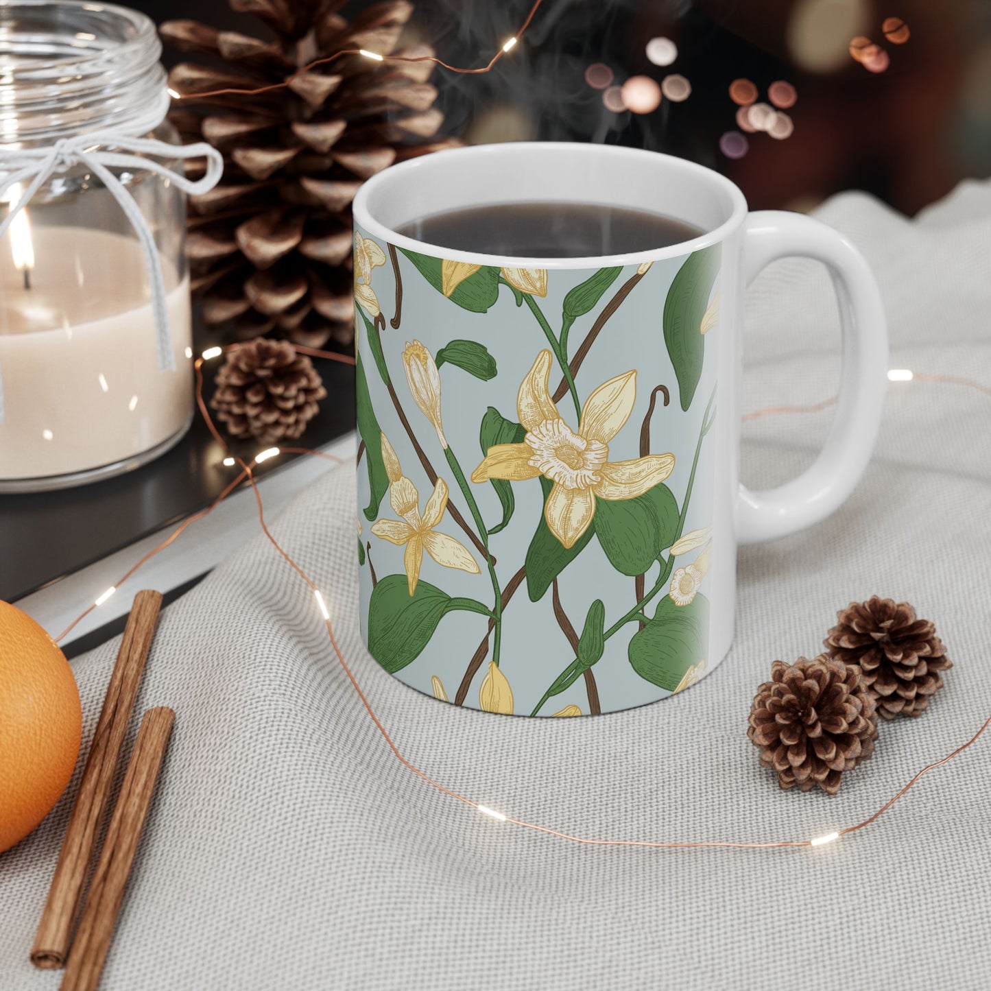 Vanilla Bean Ceramic Mug - 11 oz. & 15 oz. options