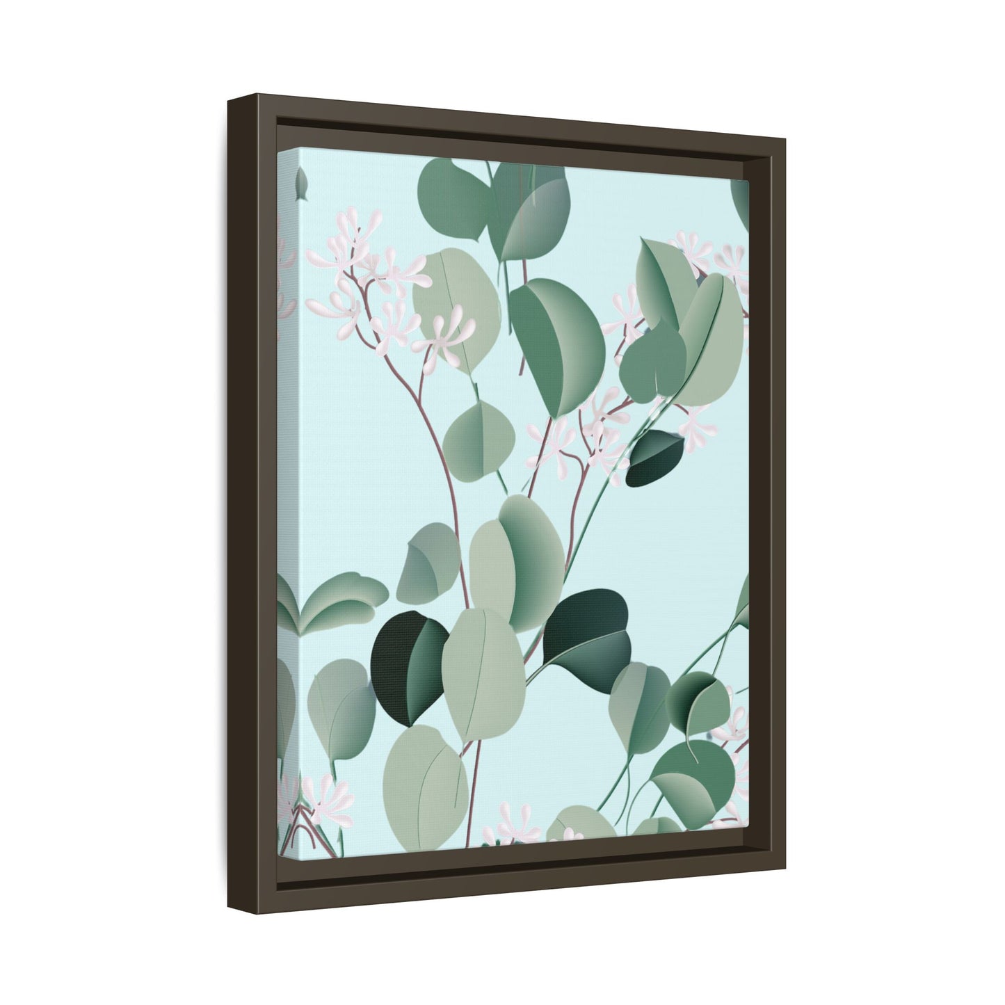 Spa Day Framed Matte Canvas Art - Multiple Frame Colors & Size Options