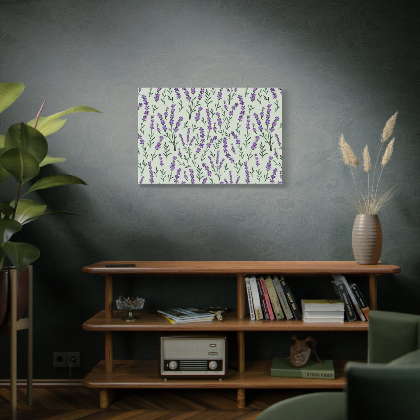 Lavender Sage Canvas Art Print - Multiple Sizing Options - Lavender Floral Canvas Wall Art, Lavender Home Decor, Gift for Her, Nature-Inspired Art