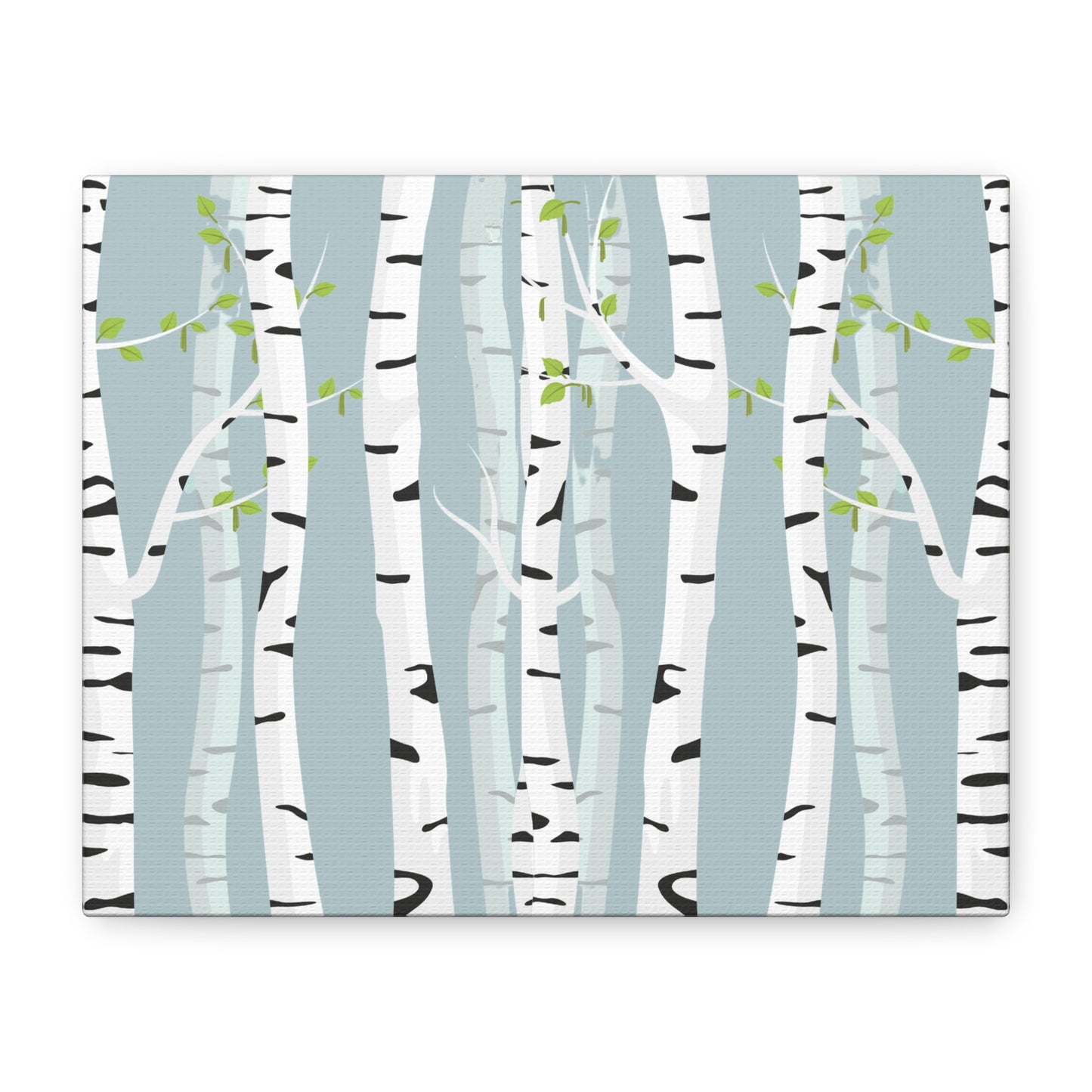 White Birch Canvas Art Print - Multiple Sizing Options - Birch Tree Canvas Wall Art, Modern Nature Home Accent, Gift for Nature Lovers, Forest Wall Art
