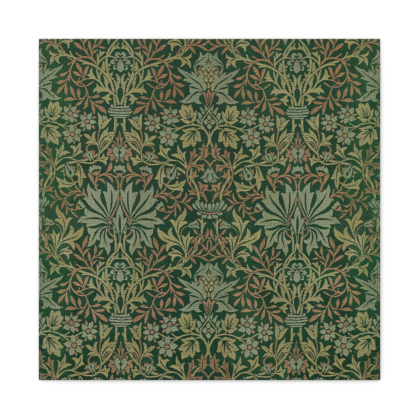 Flower Garden Canvas Wall Art Print - Multiple Sizing Options- Elegant Floral Canvas Wall Art, Botanical Decor, Home Decoration, Flower Garden by William Morris