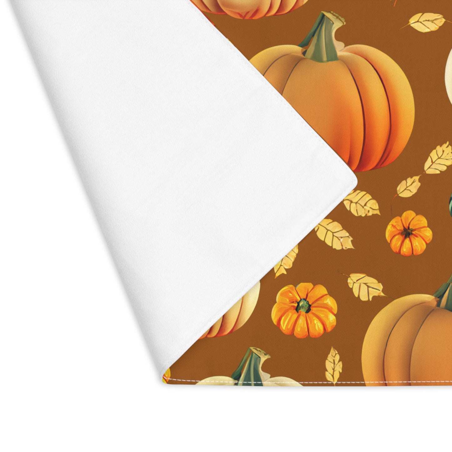 Fall Pumpkins Placemat, Fall Table Decor, Thanksgiving Table Setting, Halloween Table Decor, Fall Pumpkin Design, Priced for 1 Placemat