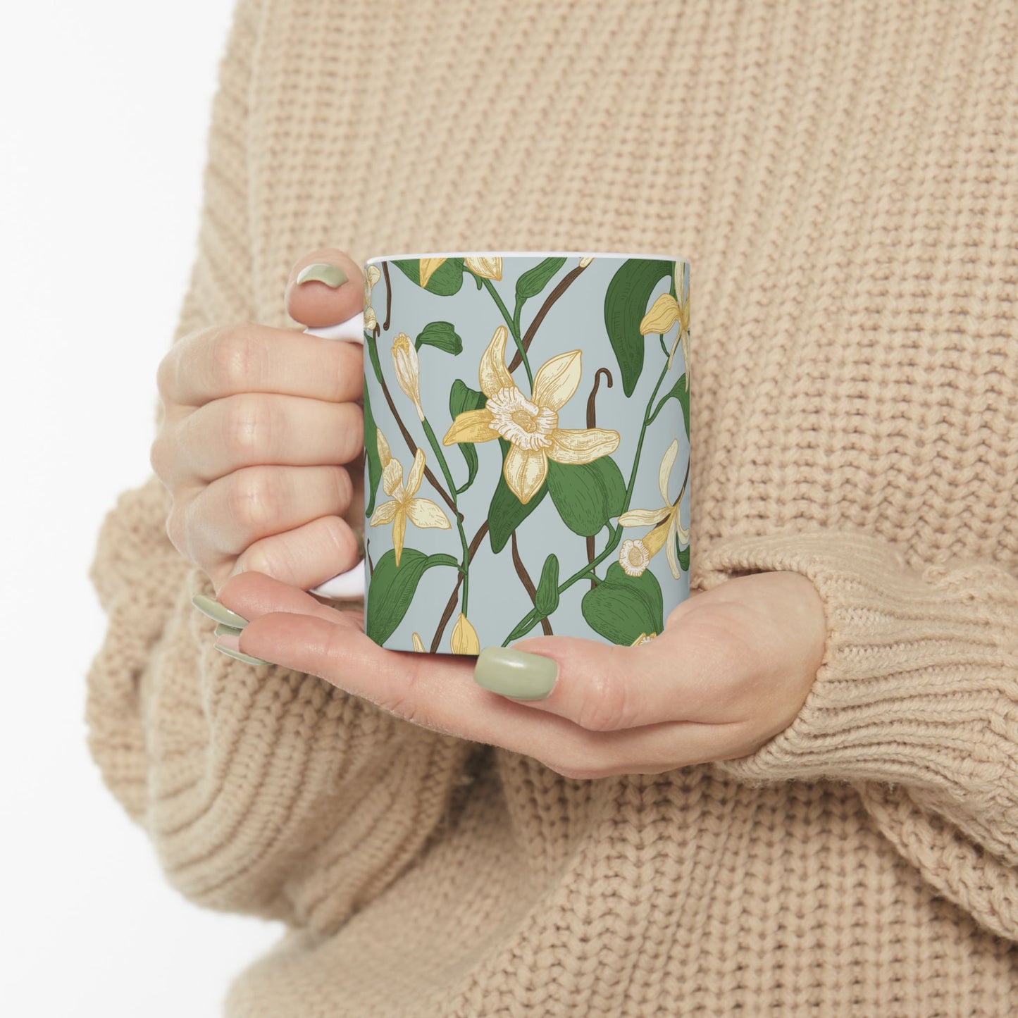 Vanilla Bean Ceramic Mug - 11 oz. & 15 oz. options