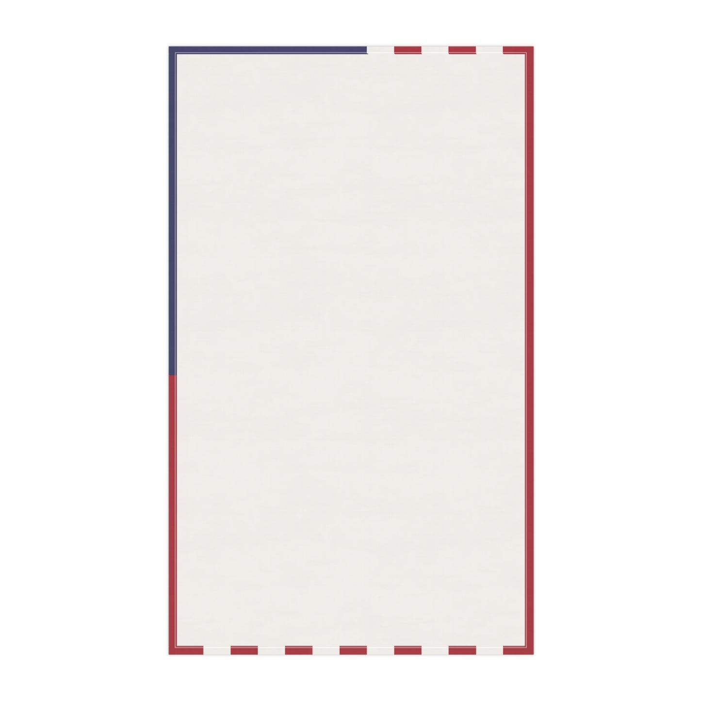 American Flag Tea Towel - Patriotic Cotton Kitchen Towels, USA Flag Dish Towels, Fourth of July Decor, Americana Home Accessories
