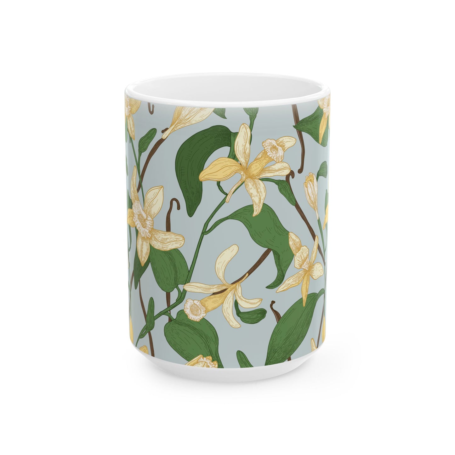 Vanilla Bean Ceramic Mug - 11 oz. & 15 oz. options