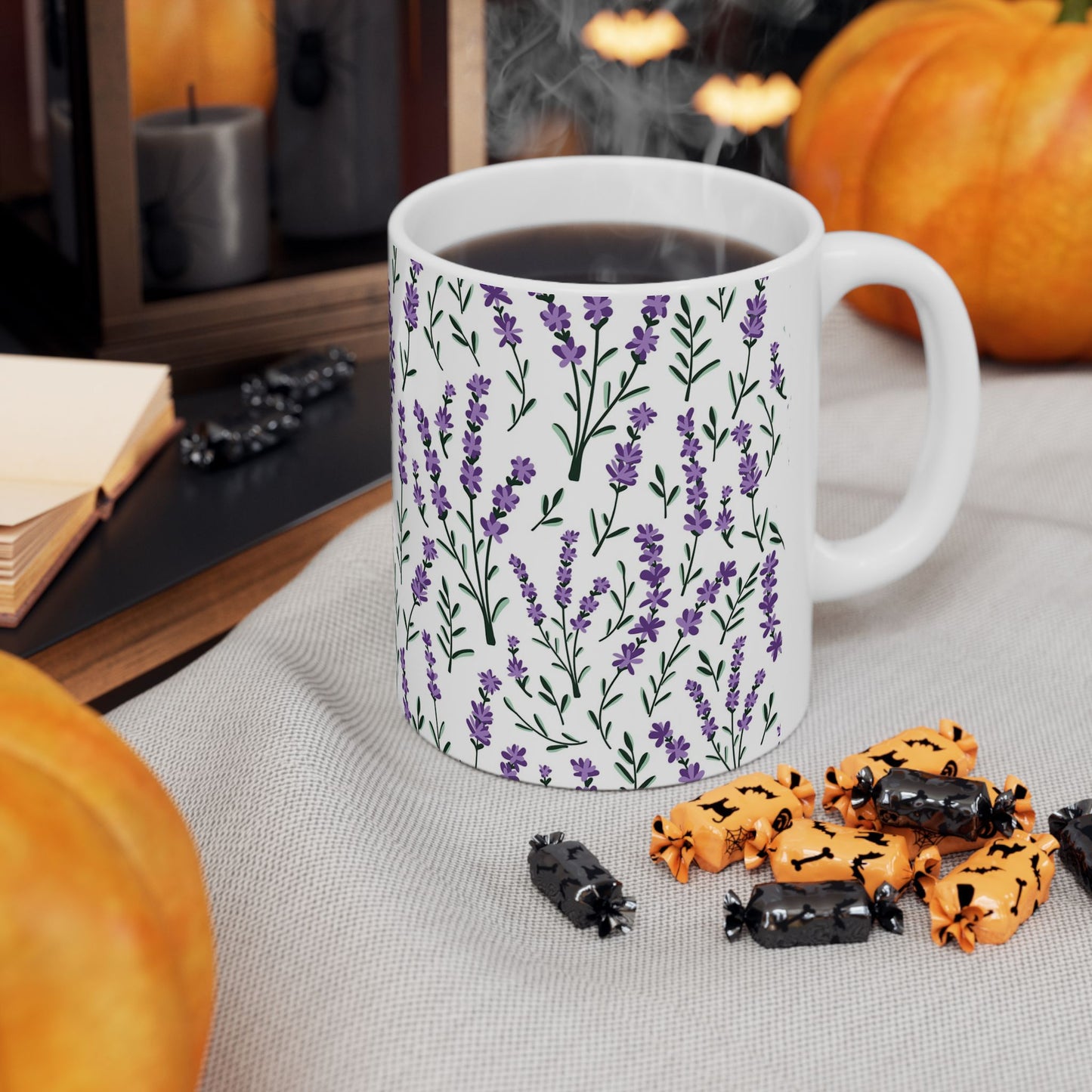 Lavender Ceramic Mug - 11 oz. & 15 oz. options