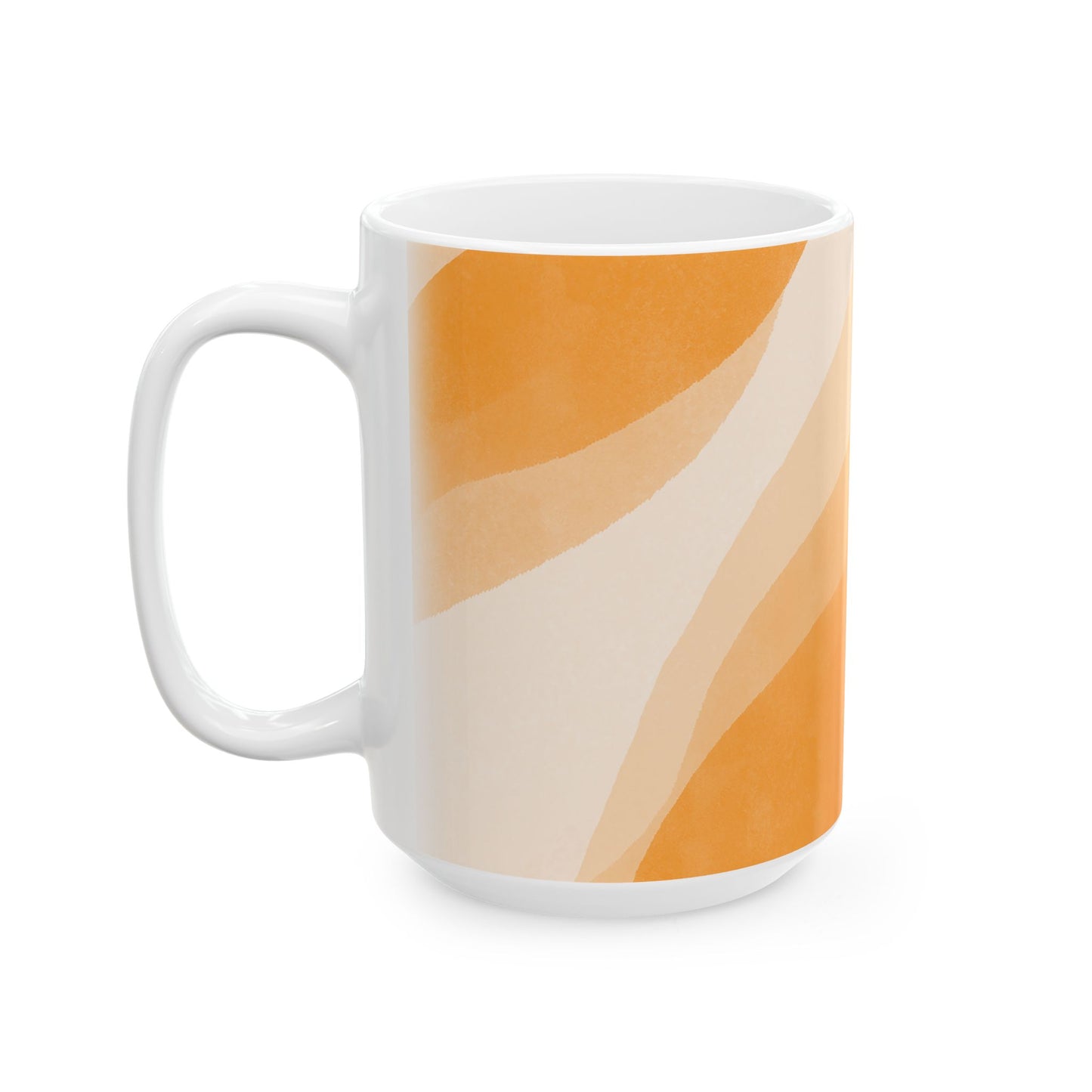 Orange Creamsicle Ceramic Mug - 11 oz. & 15 oz. options