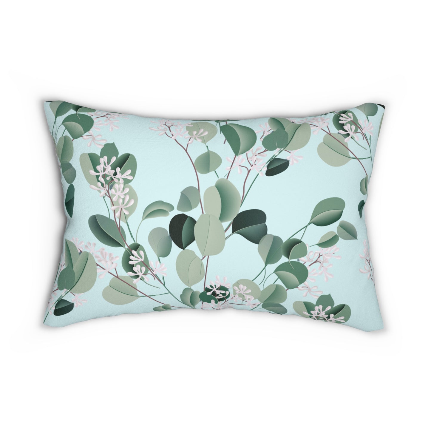 Spa Day Printed Lumbar Pillow with Insert (20" x 14") - Includes insert and zipper closure
