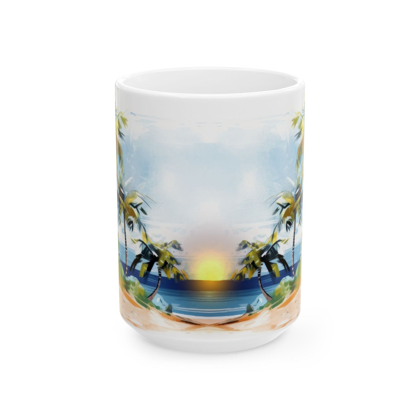 Tropical Retreat Ceramic Mug - 11 oz. & 15 oz. options