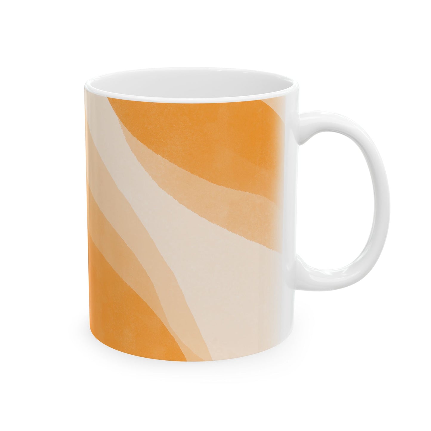 Orange Creamsicle Ceramic Mug - 11 oz. & 15 oz. options