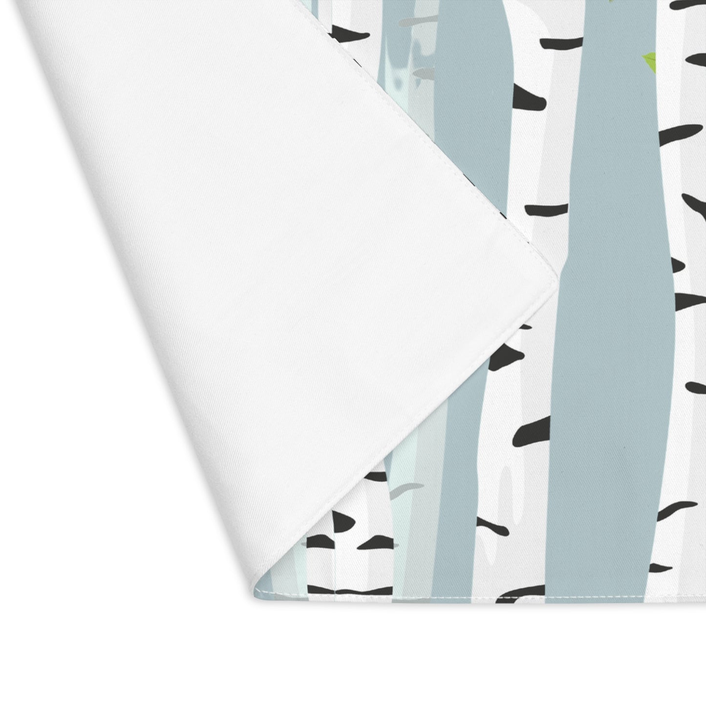 White Birch Placemat – 18" × 14" Cotton Twill - 1 count
