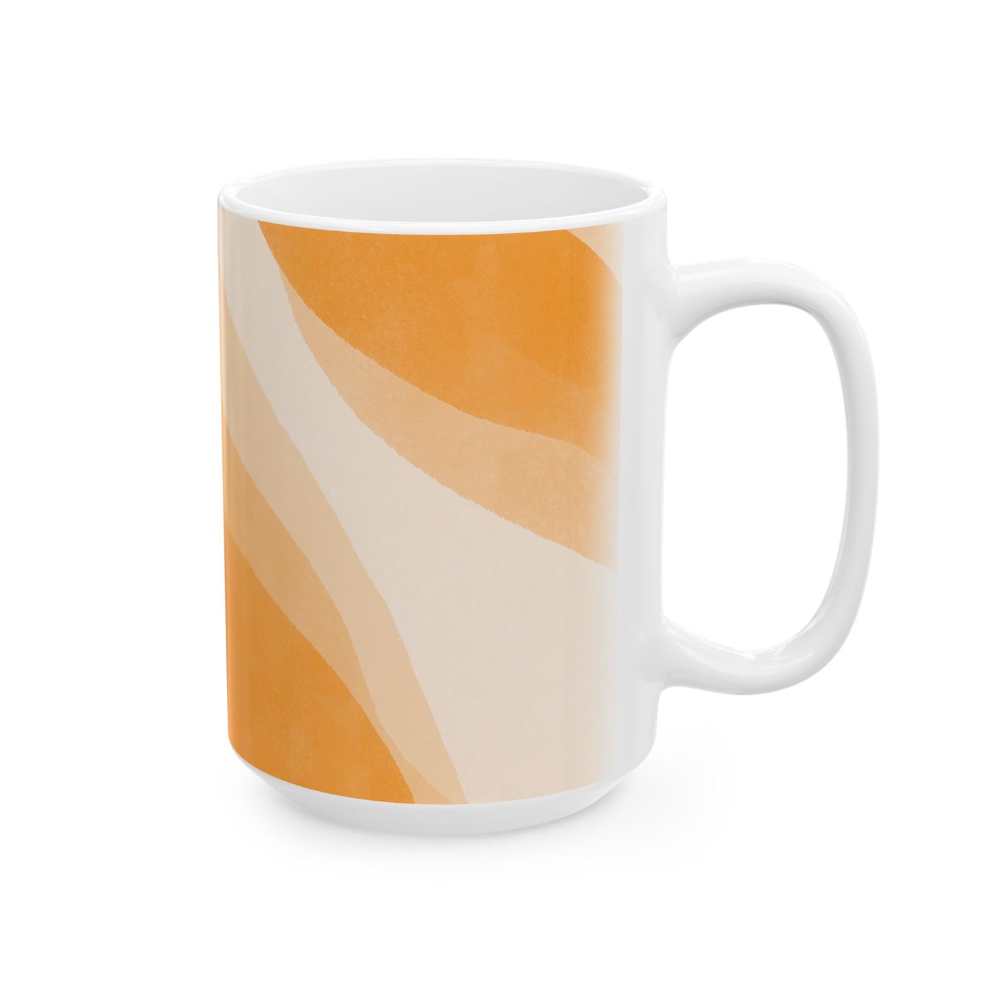 Orange Creamsicle Ceramic Mug - 11 oz. & 15 oz. options