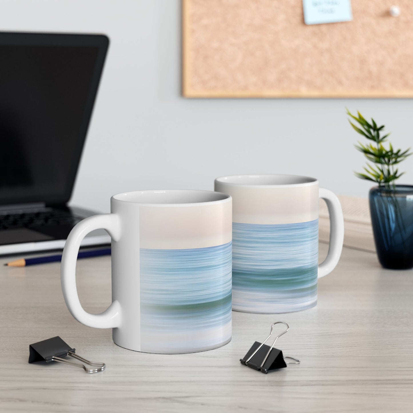 Coastal Cottage Ceramic Mug - 11 oz. & 15 oz. options