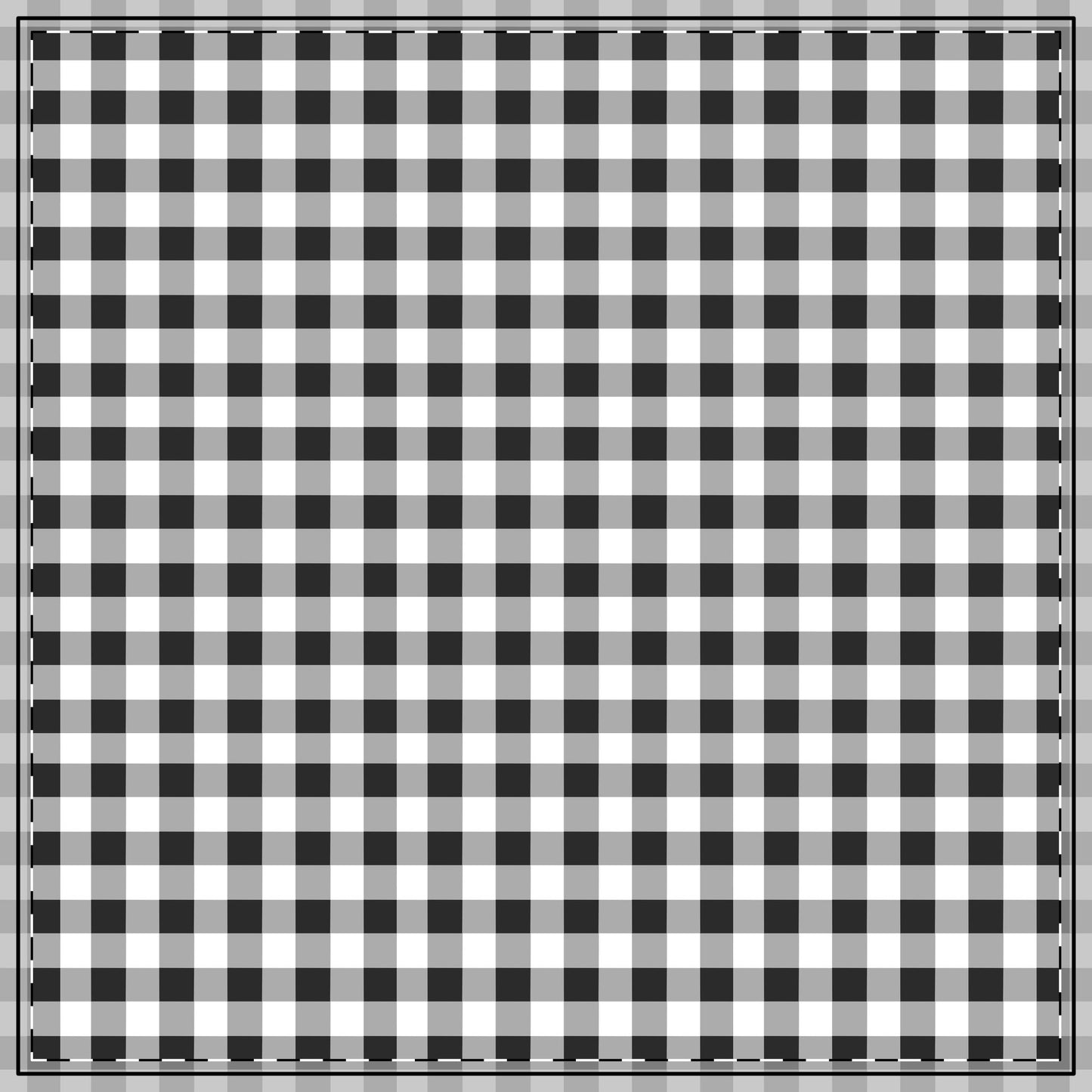 Black Gingham - 100% Cotton Twill Tablecloth, 58" × 58" and 58" × 102" Sizes, Black Checked Gingham Tablecloth, Black & White Tablecloth, Black Checked Tablecloth, Halloween Table Linen, Birthday Tablecloth, Farmhouse Decor, Picnic Table Tablecloth