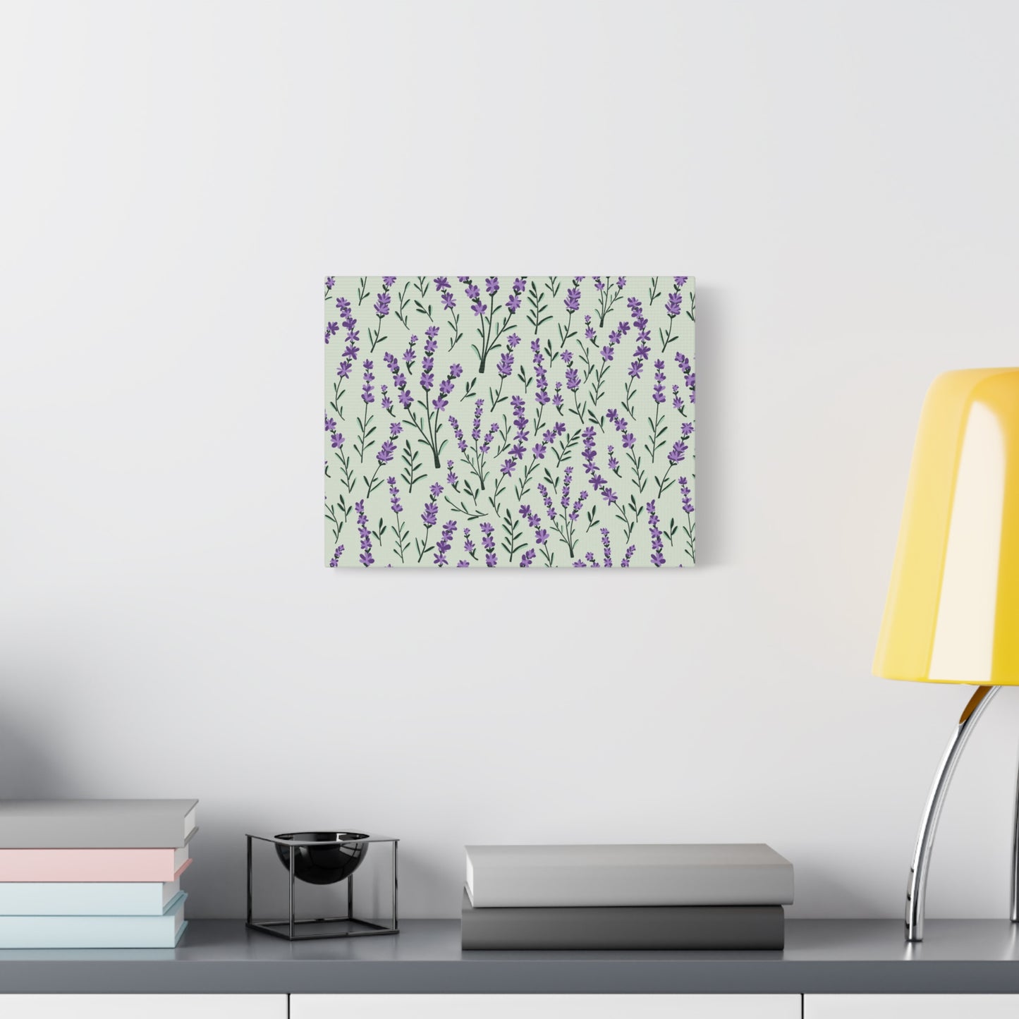 Lavender Sage Canvas Art Print - Multiple Sizing Options - Lavender Floral Canvas Wall Art, Lavender Home Decor, Gift for Her, Nature-Inspired Art