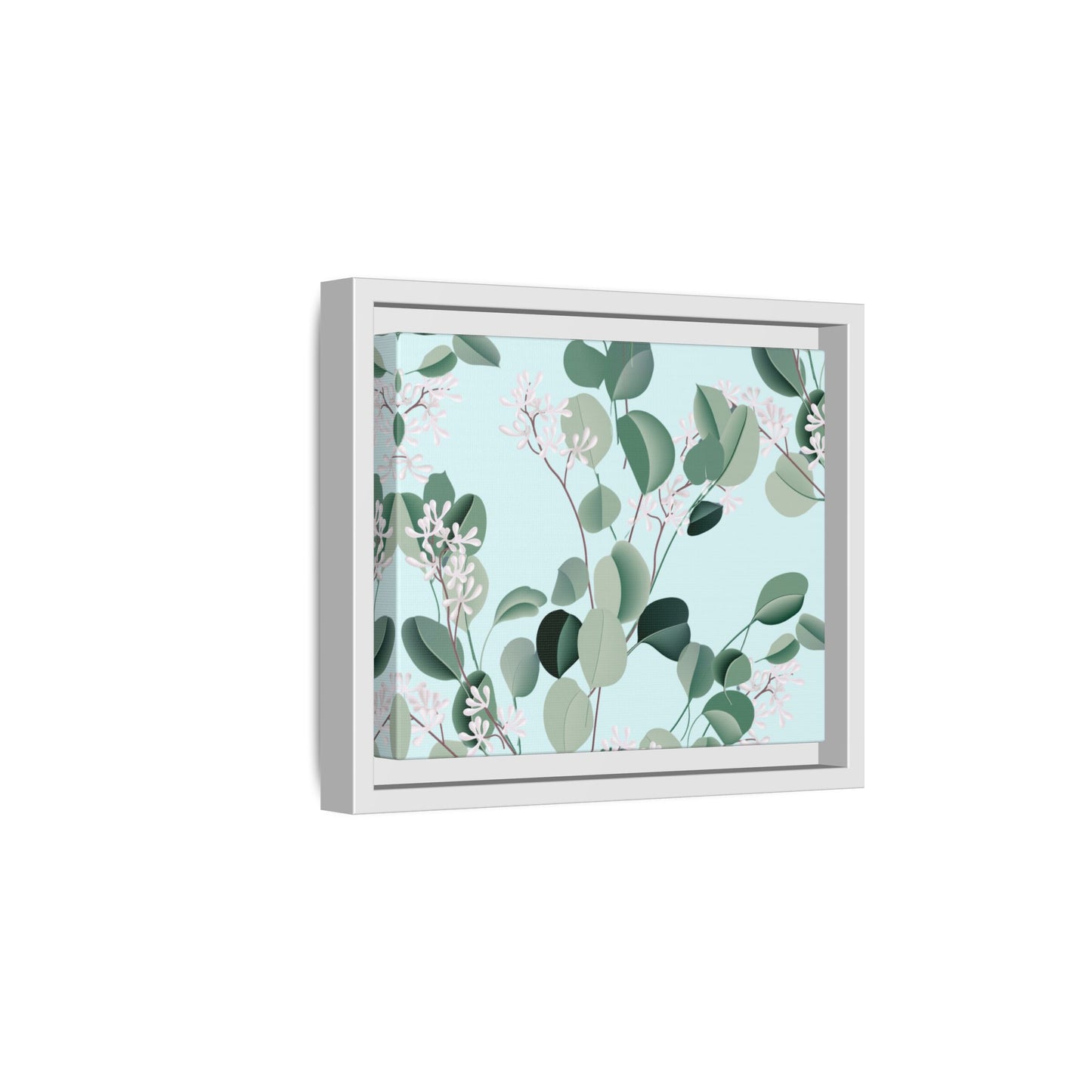 Spa Day Framed Matte Canvas Art - Multiple Frame Colors & Size Options