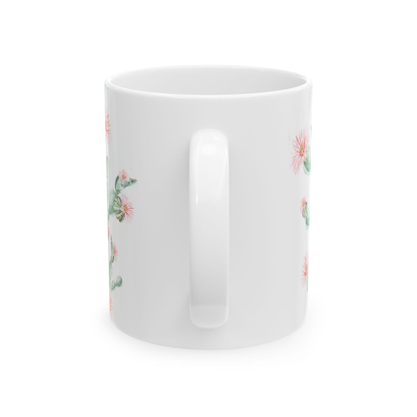 Cactus Flower Ceramic Mug - 11 oz. & 15 oz. options