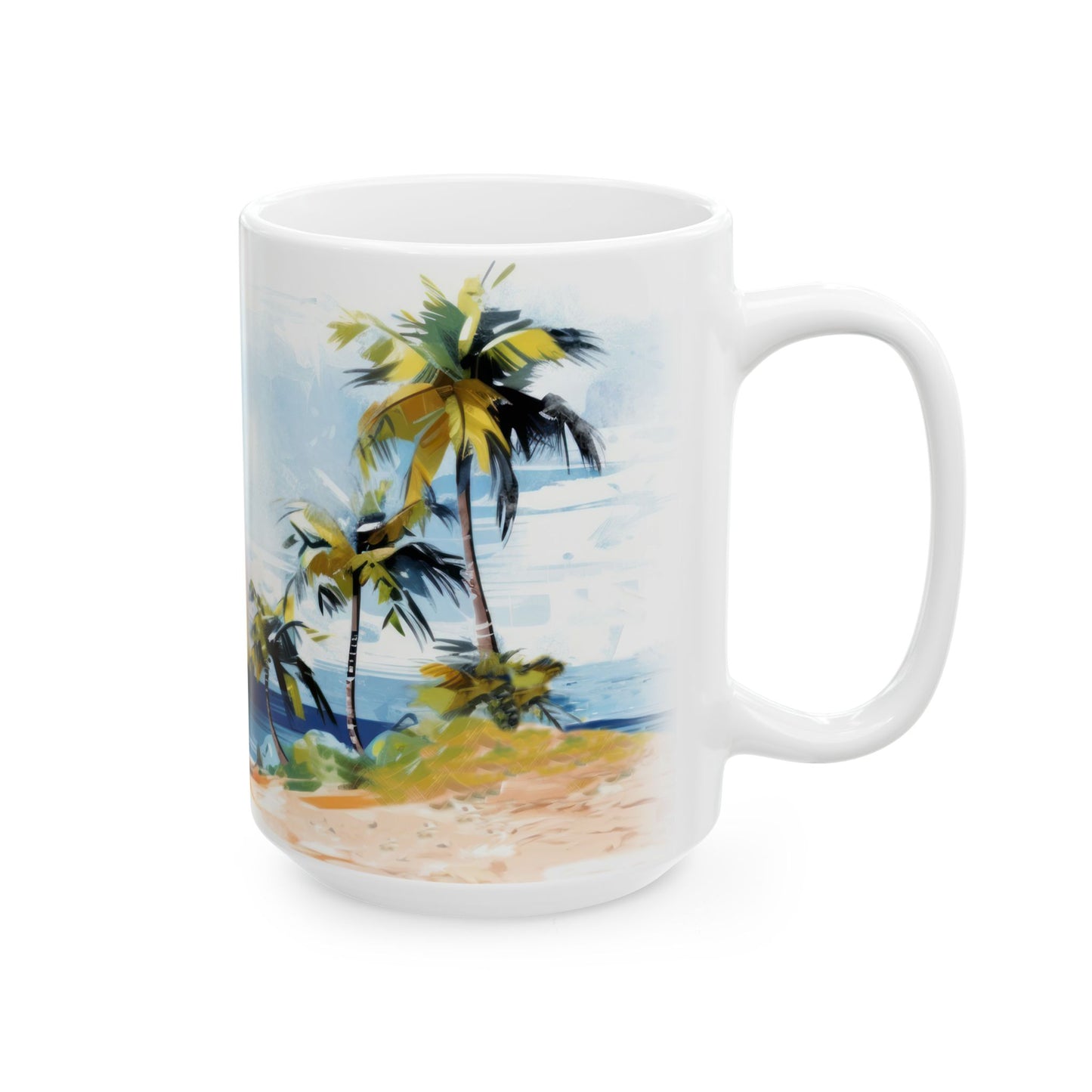 Tropical Retreat Ceramic Mug - 11 oz. & 15 oz. options