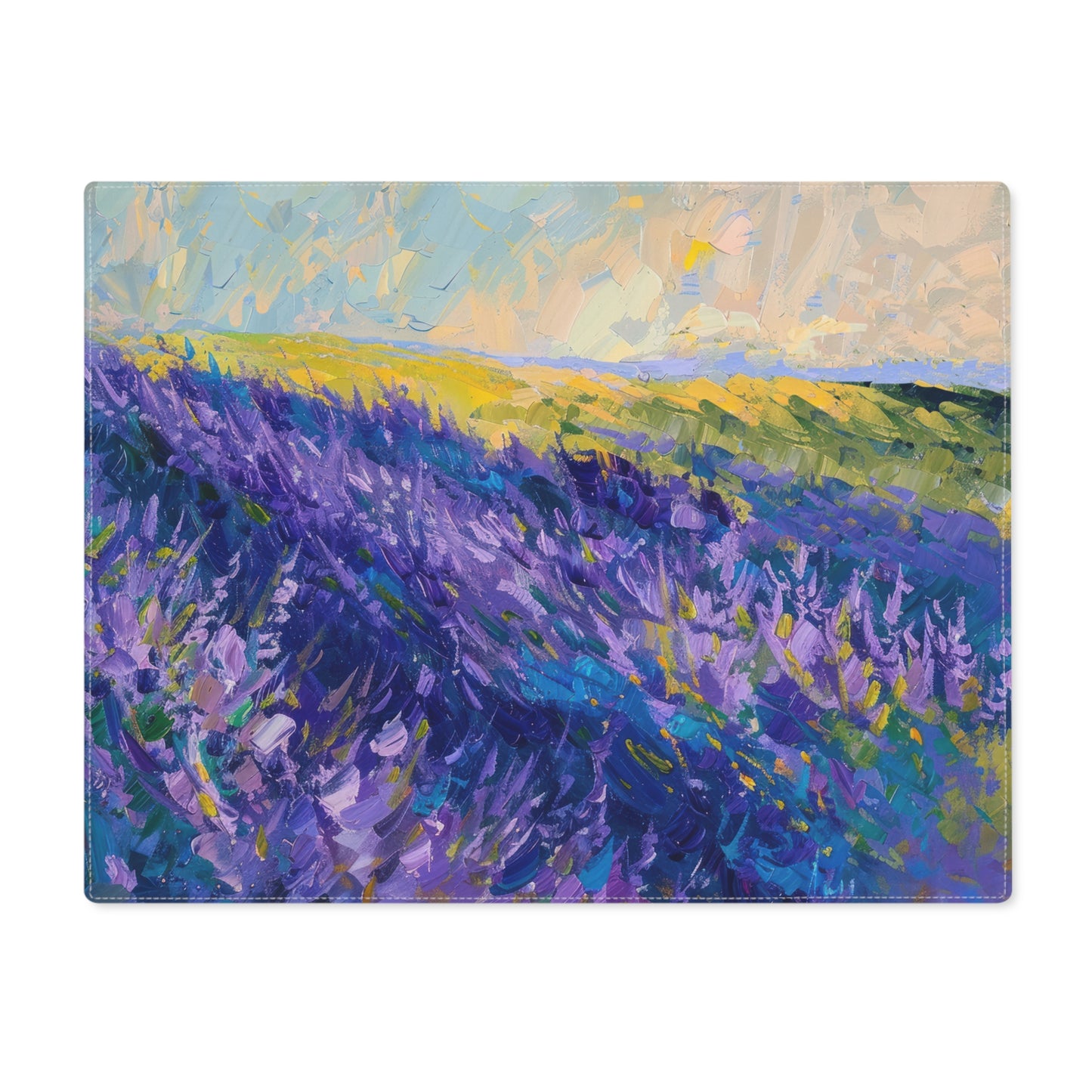 Lavender Fields Placemats - 18" × 14" Cotton Twill - 1 count