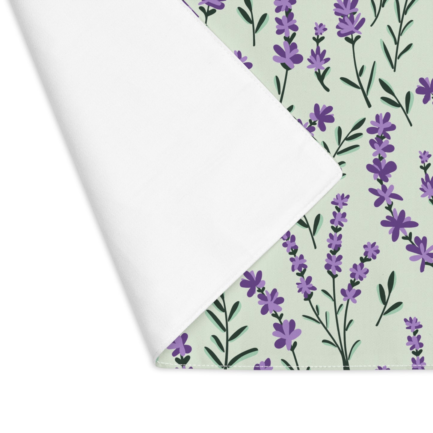 Lavender Sage Placemat - 18" × 14" Cotton Twill - 1 count