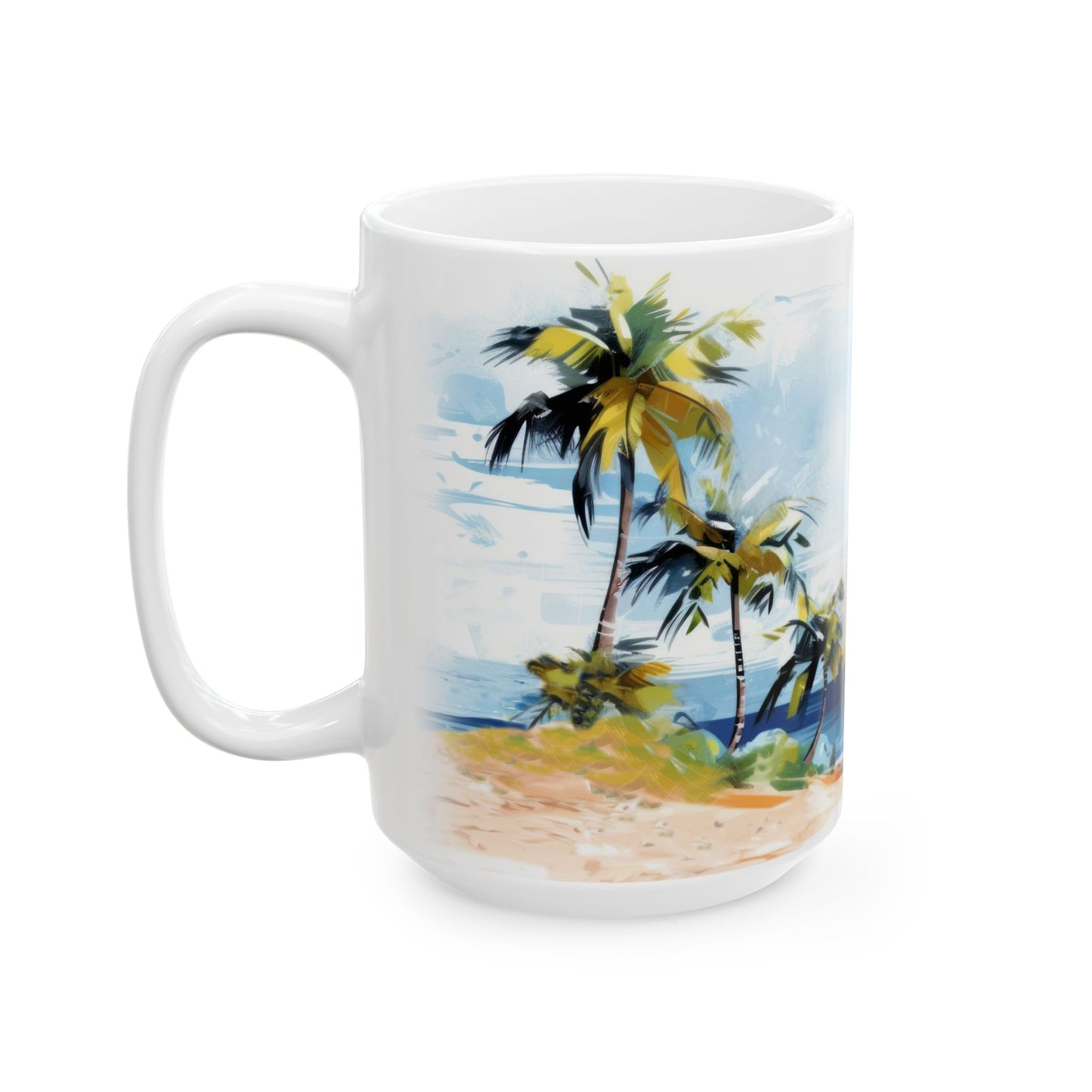 Tropical Retreat Ceramic Mug - 11 oz. & 15 oz. options