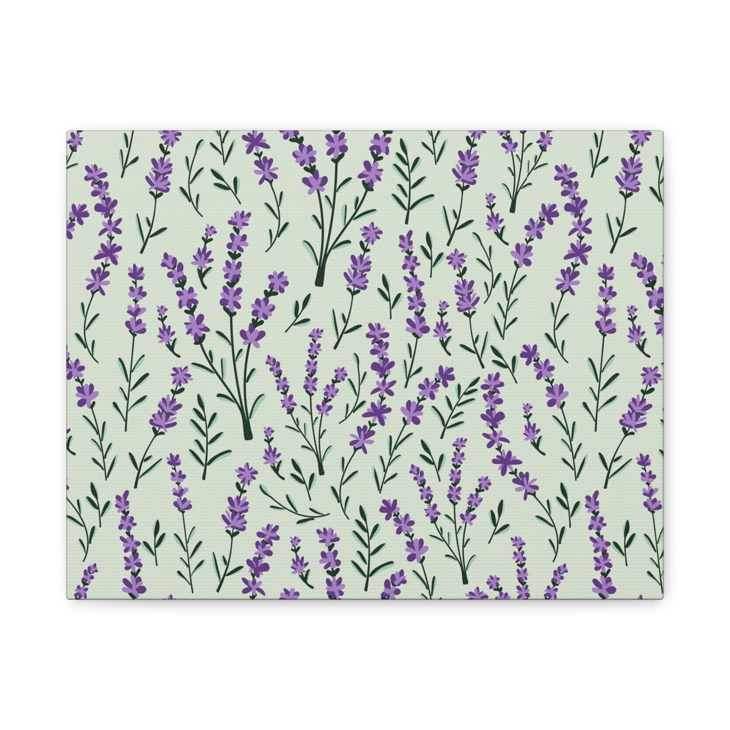 Lavender Sage Canvas Art Print - Multiple Sizing Options - Lavender Floral Canvas Wall Art, Lavender Home Decor, Gift for Her, Nature-Inspired Art