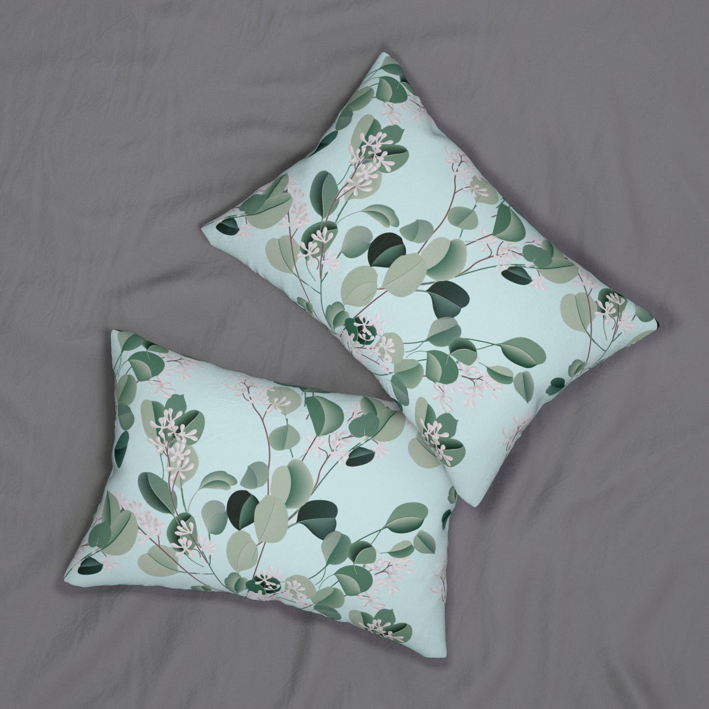 Spa Day Printed Lumbar Pillow with Insert (20" x 14") - Includes insert and zipper closure