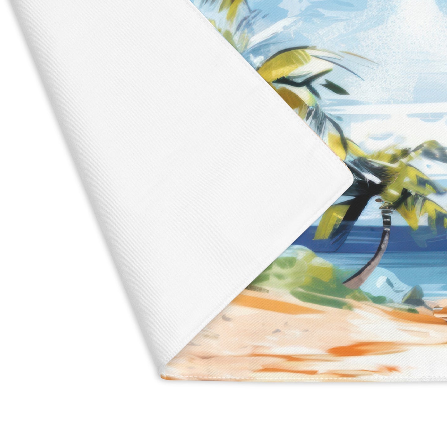 Tropical Retreat Placemats - 18" × 14" Cotton Twill - 1 count
