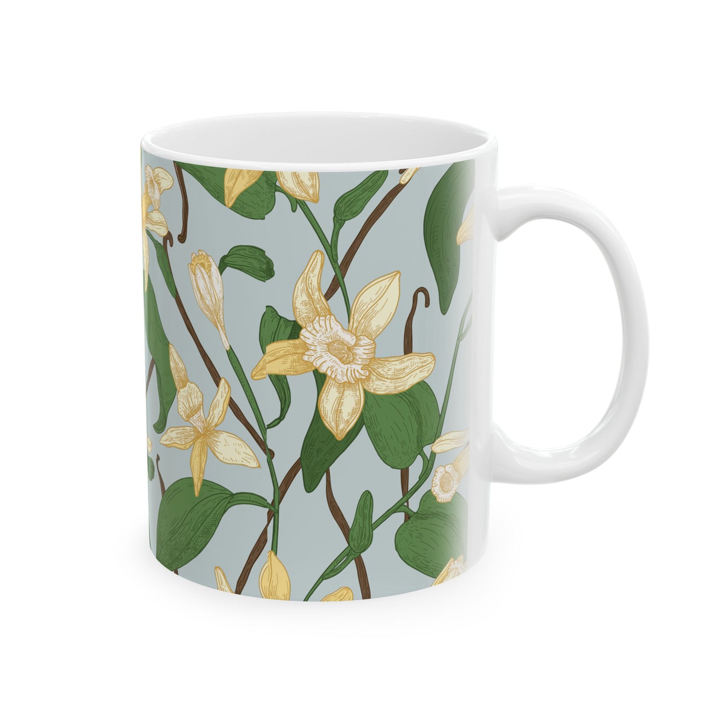 Vanilla Bean Ceramic Mug - 11 oz. & 15 oz. options