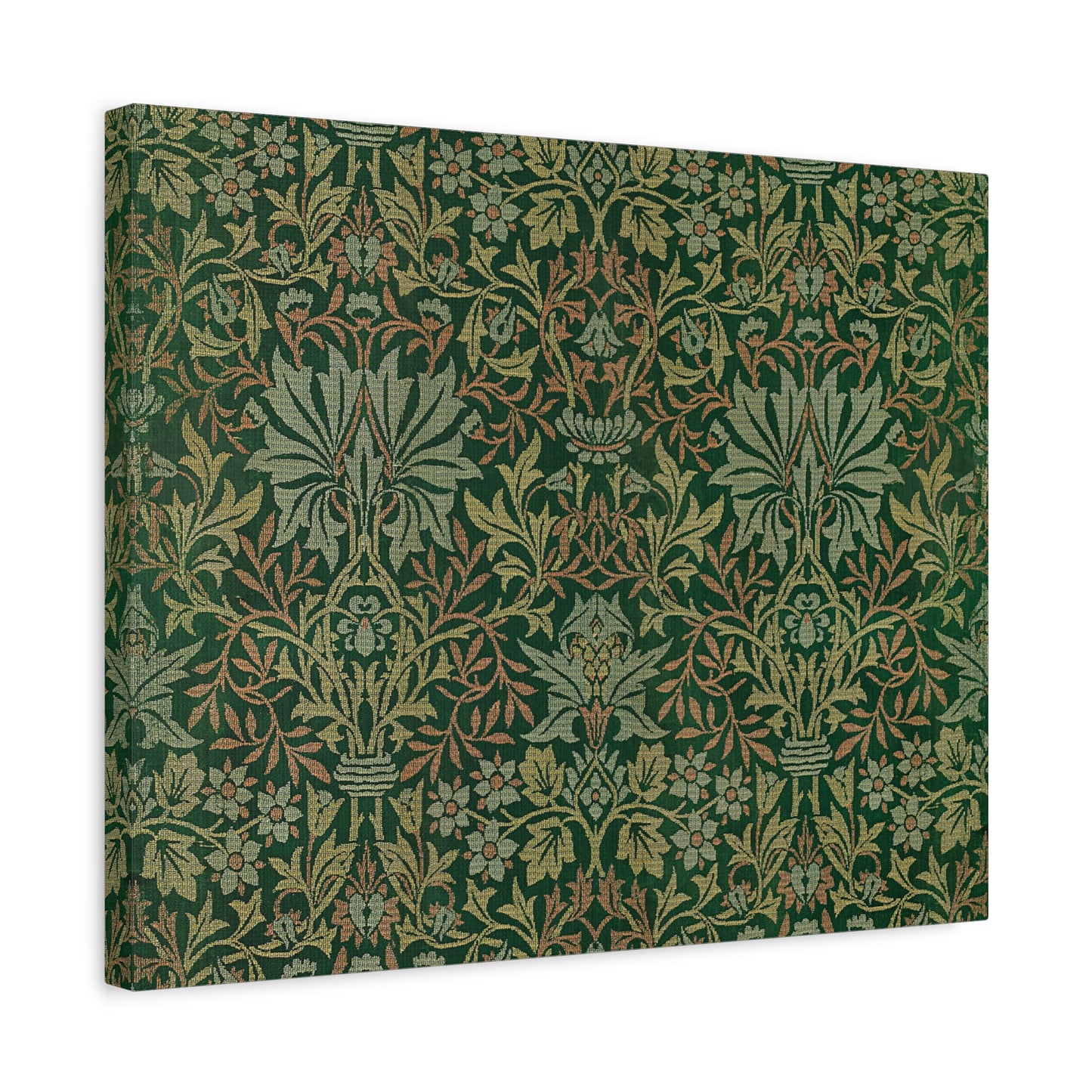 Flower Garden Canvas Wall Art Print - Multiple Sizing Options- Elegant Floral Canvas Wall Art, Botanical Decor, Home Decoration, Flower Garden by William Morris