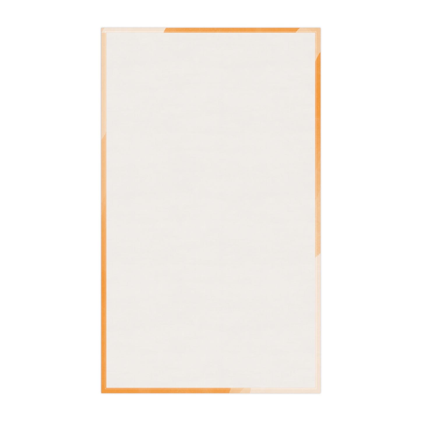 Orange Creamsicle Printed Tea Towels - 100% Cotton Twill, 18" x 30"