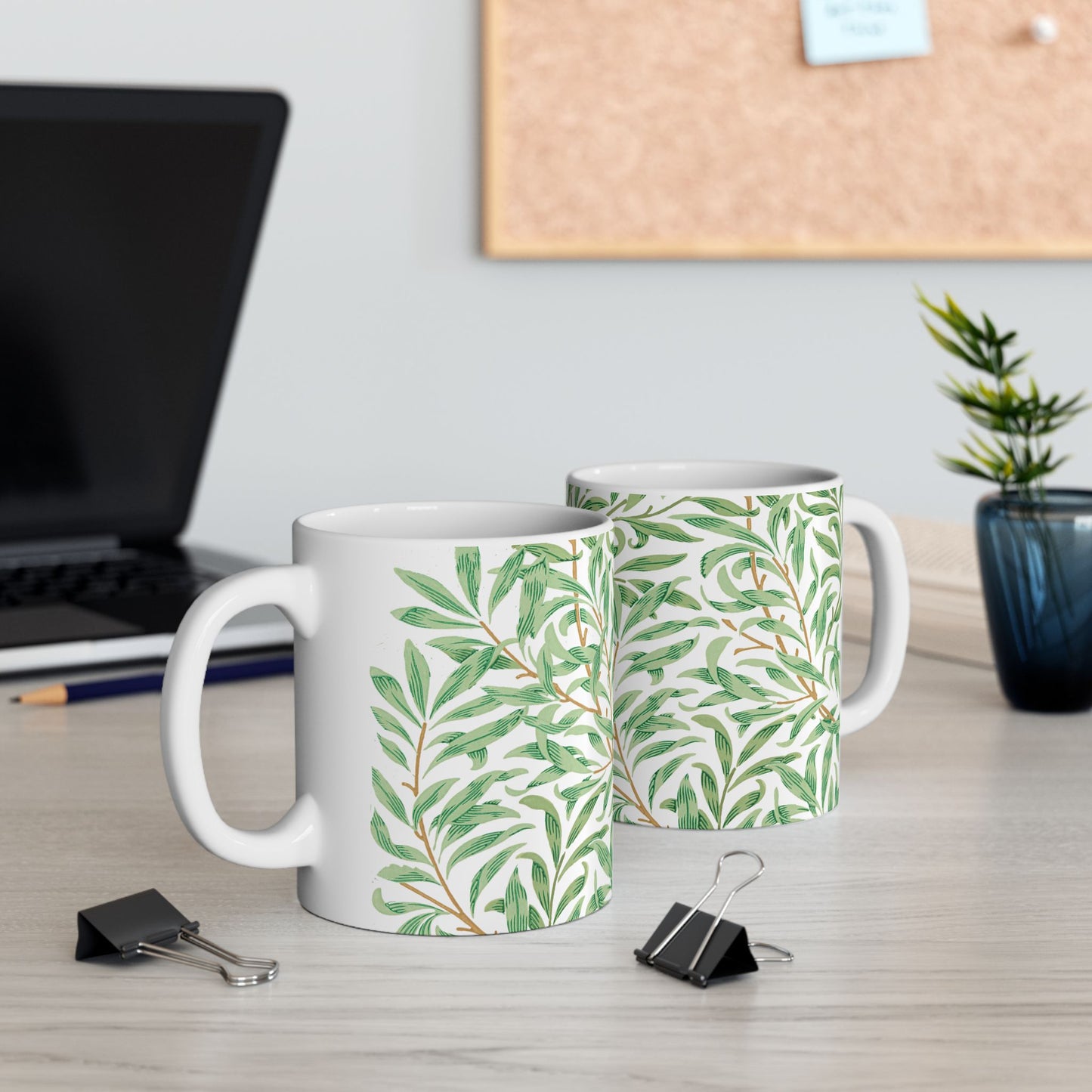 Willow Boughs Ceramic Mug - 11 oz. & 15 oz. options