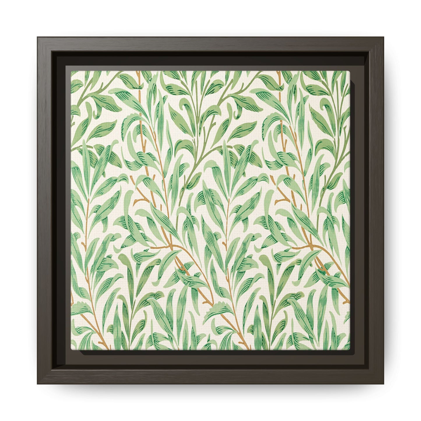 Willow Boughs Framed Matte Canvas Art - Multiple Frame Color & Size Options