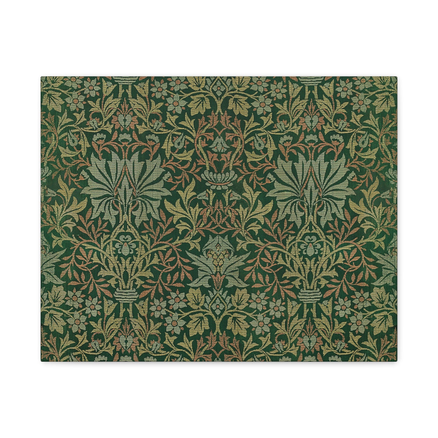 Flower Garden Canvas Wall Art Print - Multiple Sizing Options- Elegant Floral Canvas Wall Art, Botanical Decor, Home Decoration, Flower Garden by William Morris