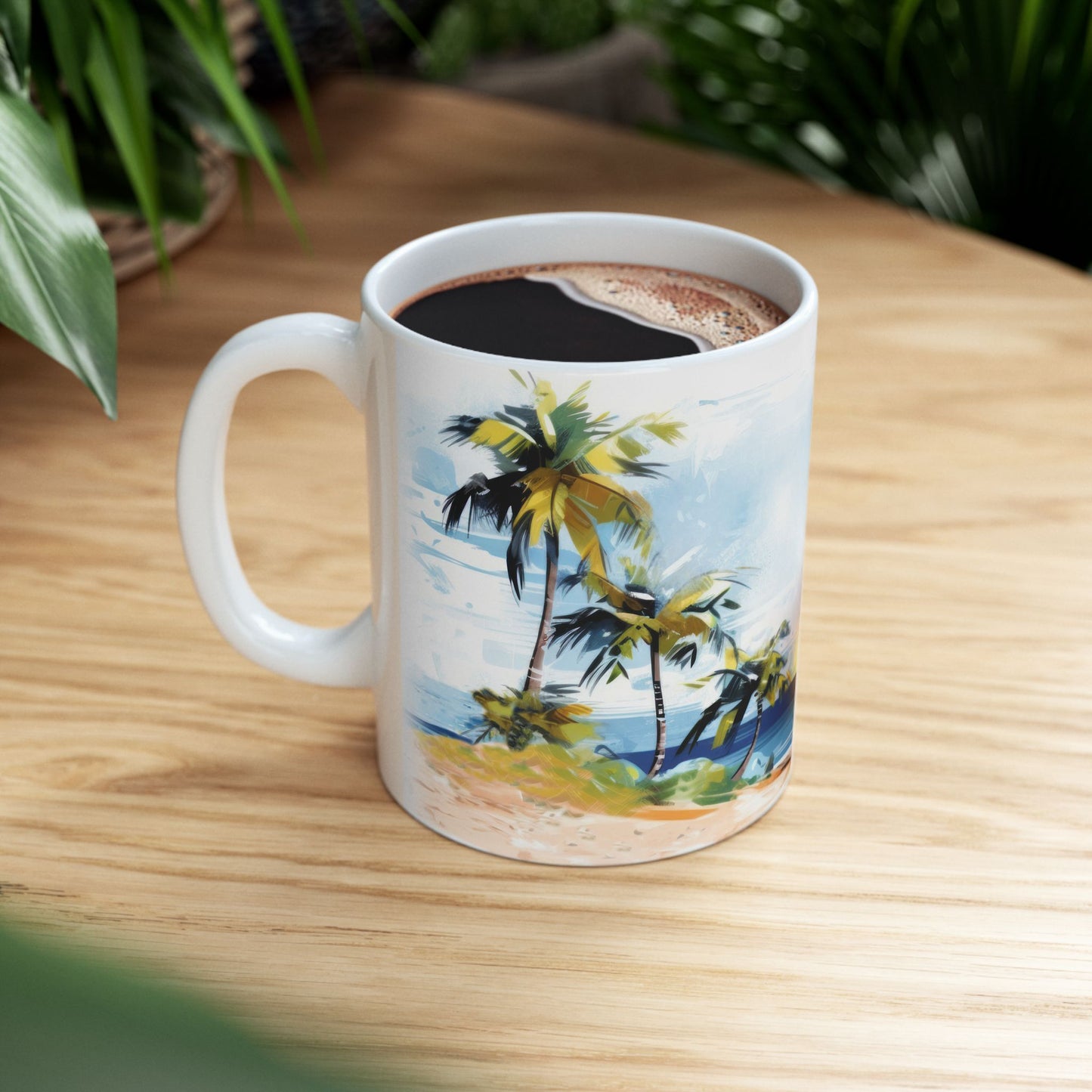 Tropical Retreat Ceramic Mug - 11 oz. & 15 oz. options
