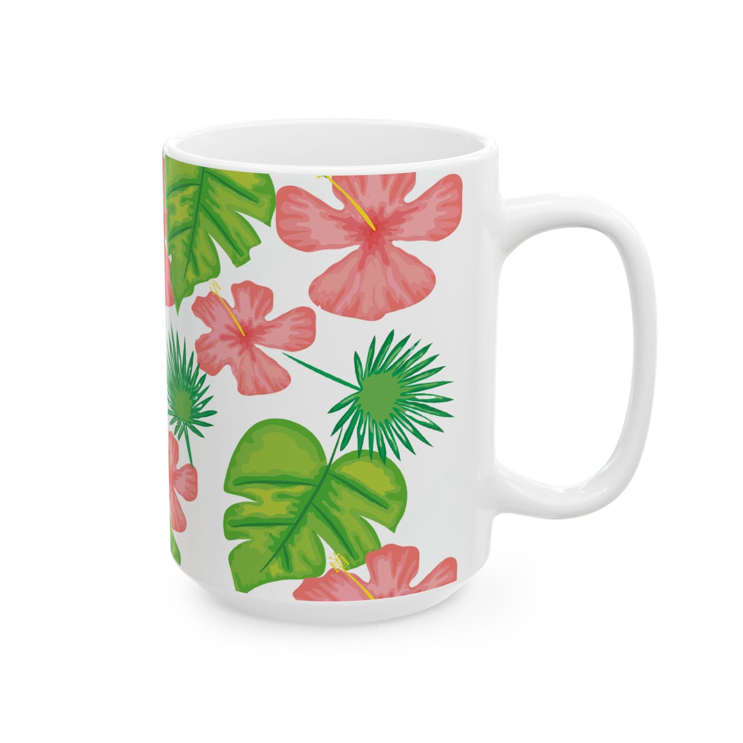 Tropical Island Ceramic Mug - 11 oz. & 15 oz. options