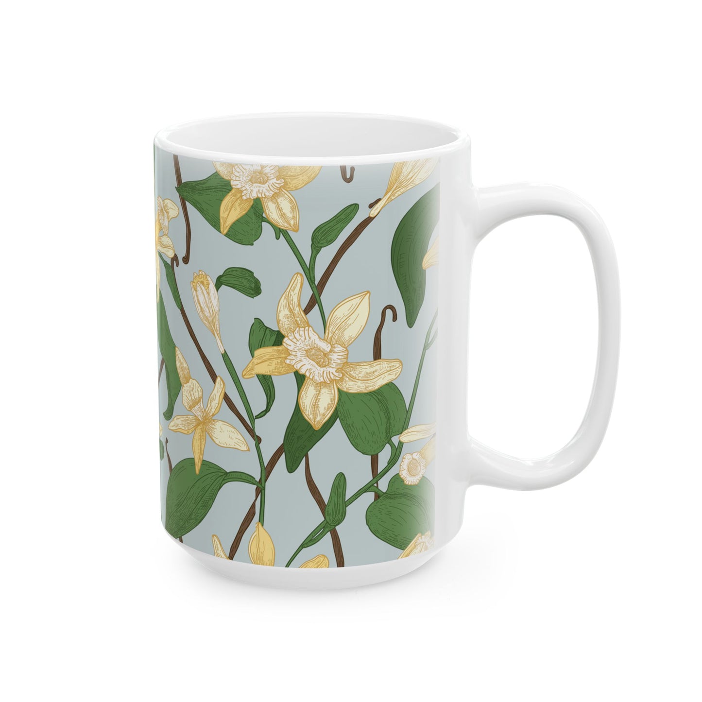 Vanilla Bean Ceramic Mug - 11 oz. & 15 oz. options