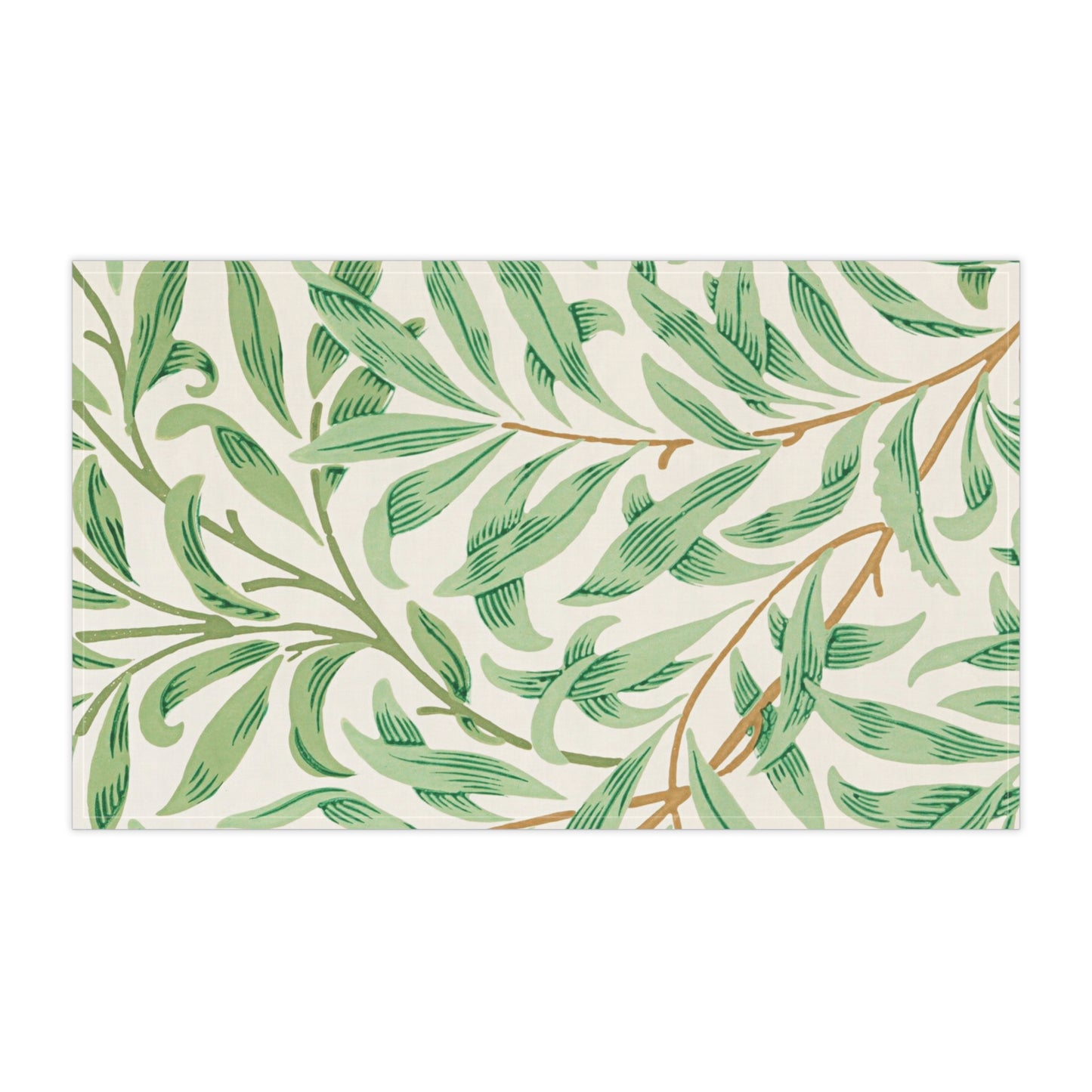 Willow Boughs Printed Tea Towels - 100% Cotton Twill, 18" x 30"