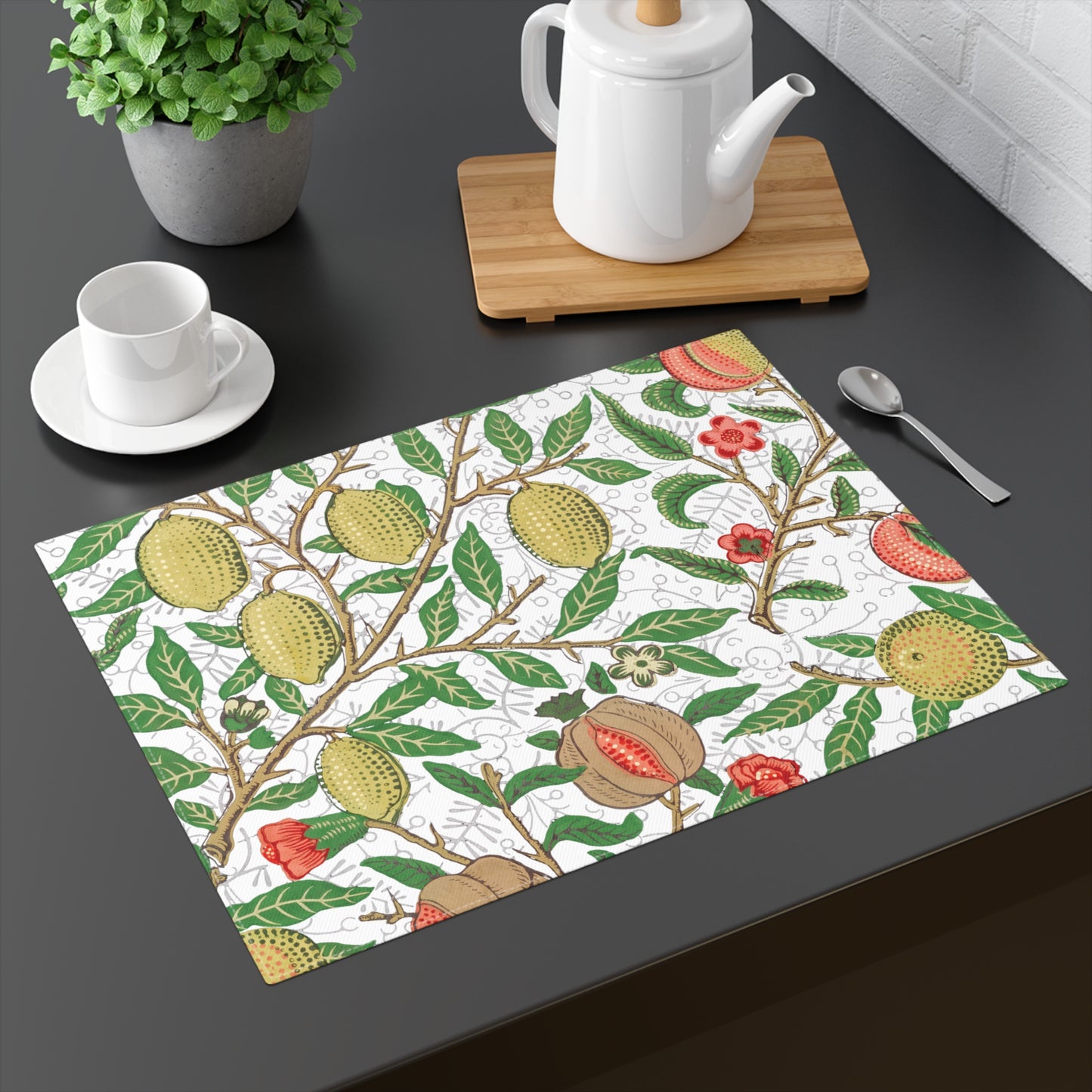 Lemon Verbena Placemat -18" × 14" Cotton Twill - 1 count